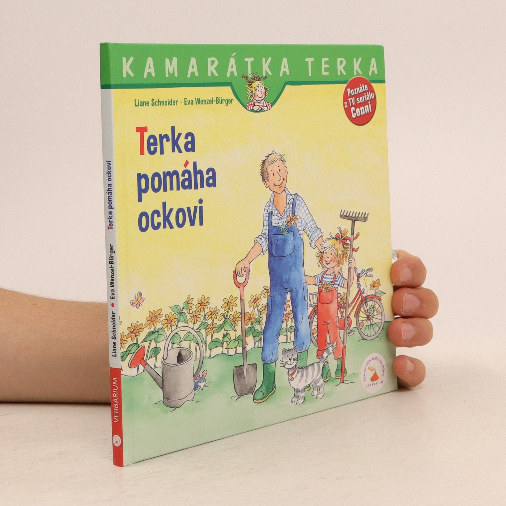 Lianne Schneider terka pomáha ockovi
