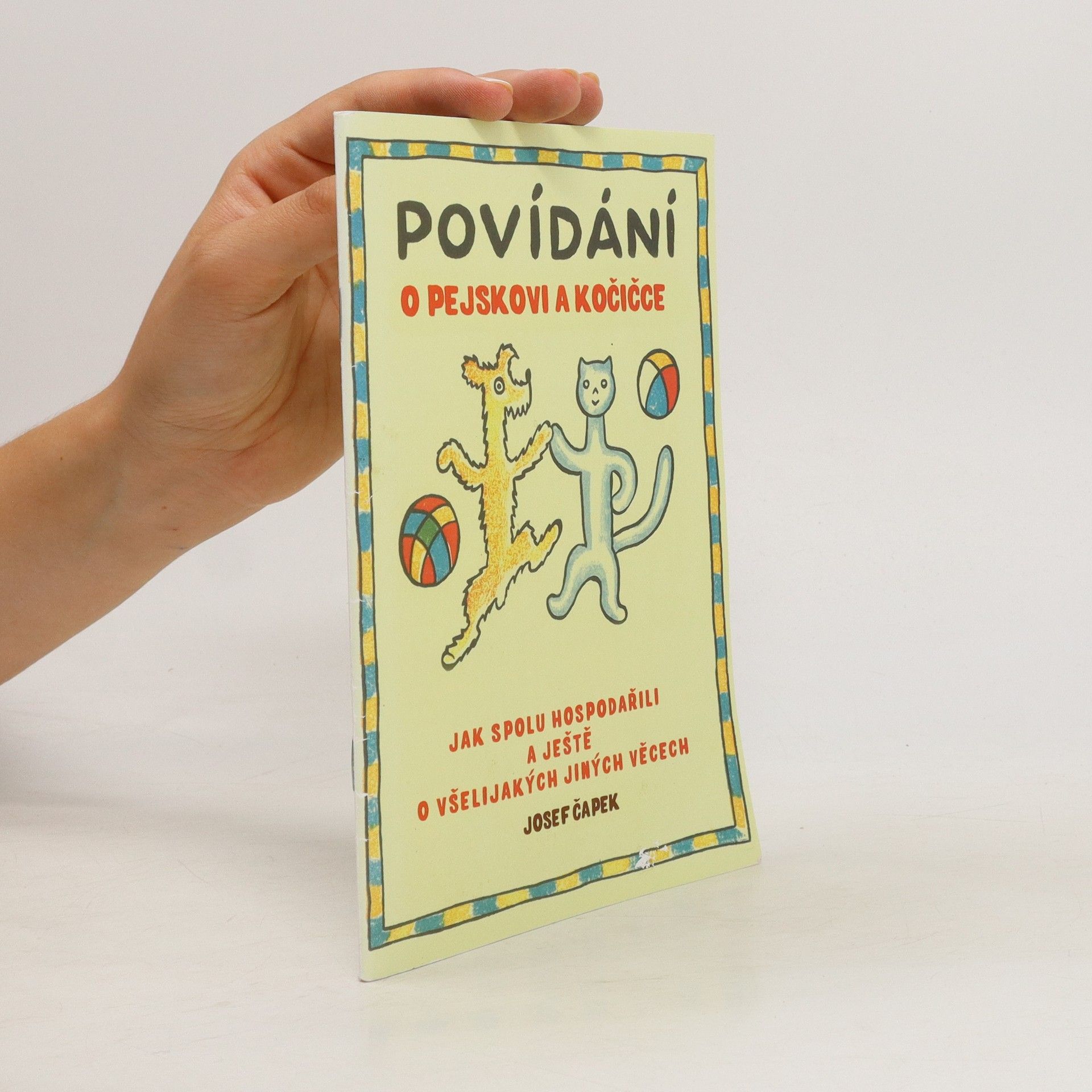 Josef Čapek Povídání o pejskovi a kočičce