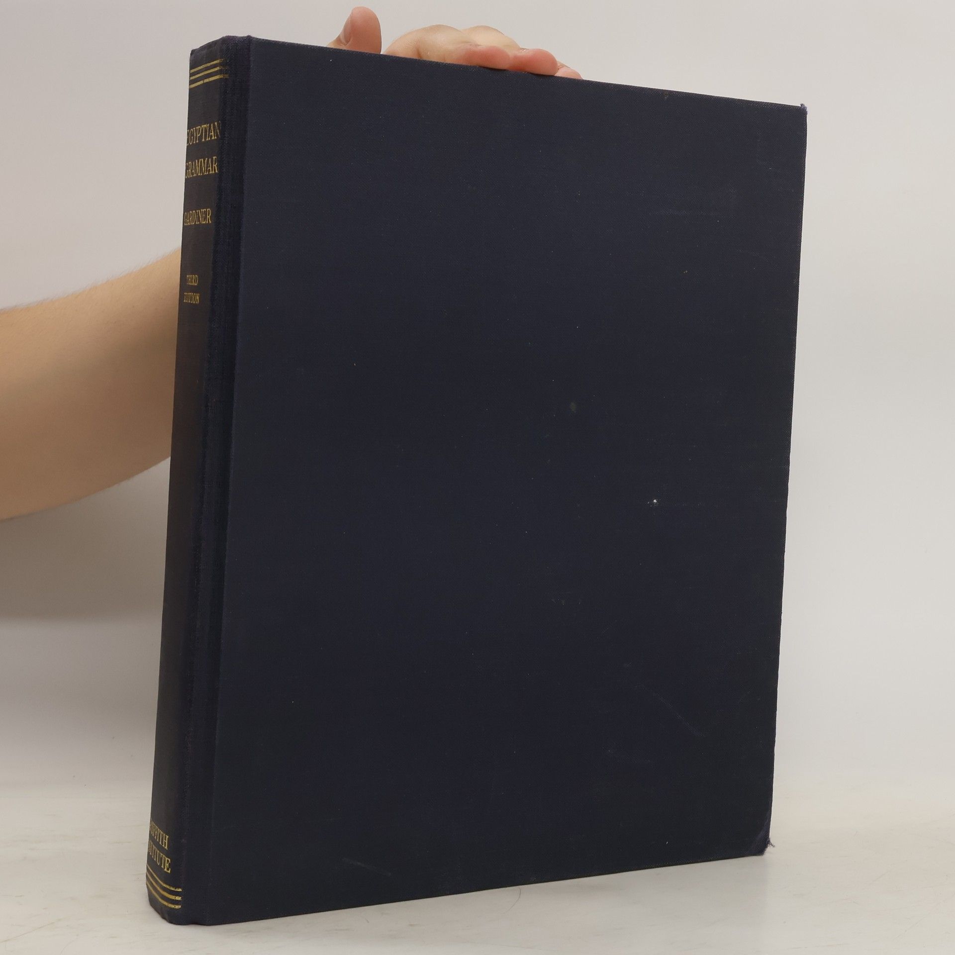 Alan Henderson Gardiner Egyptian Grammar