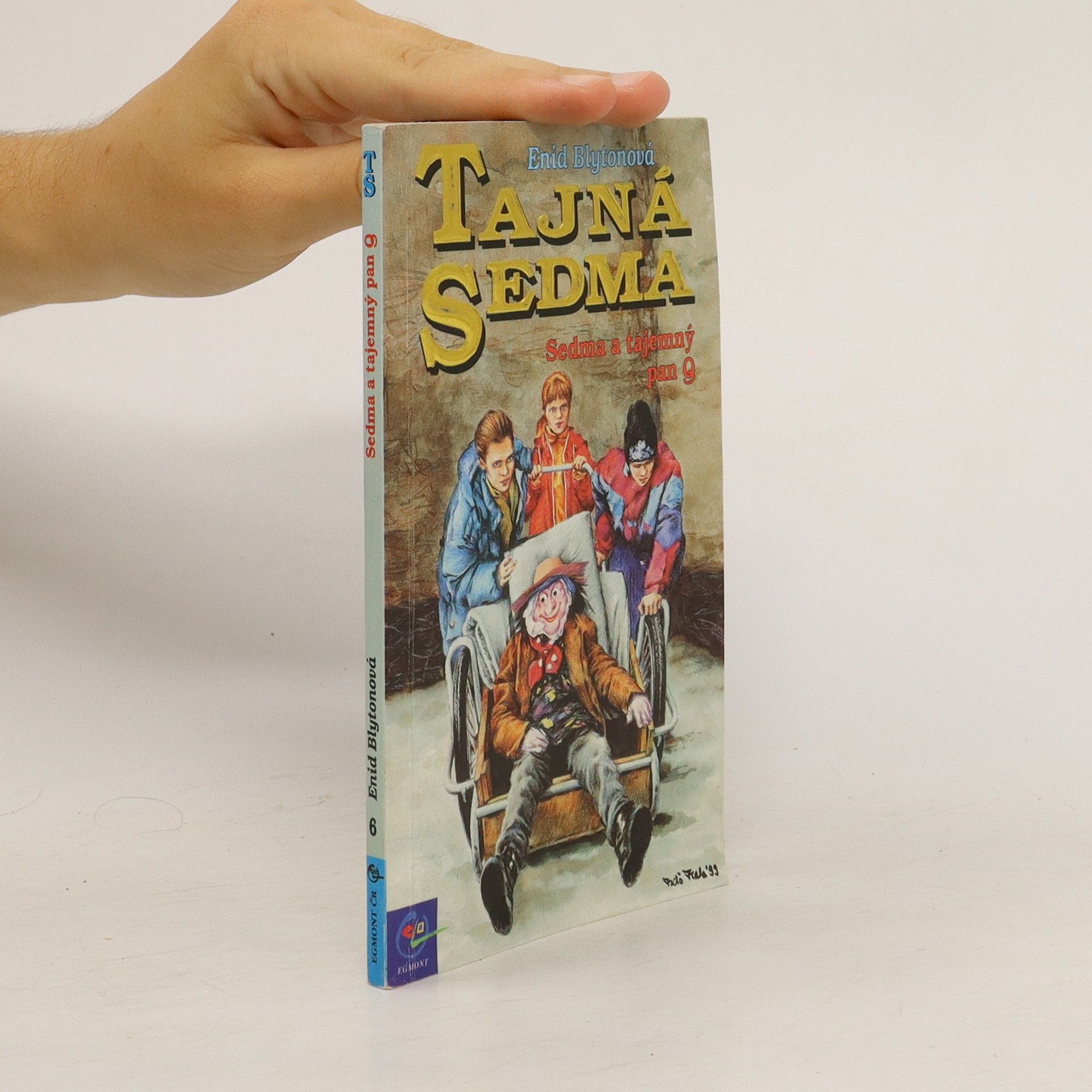 Enid Blyton Tajná sedma. Sedma a tajemný pan Q