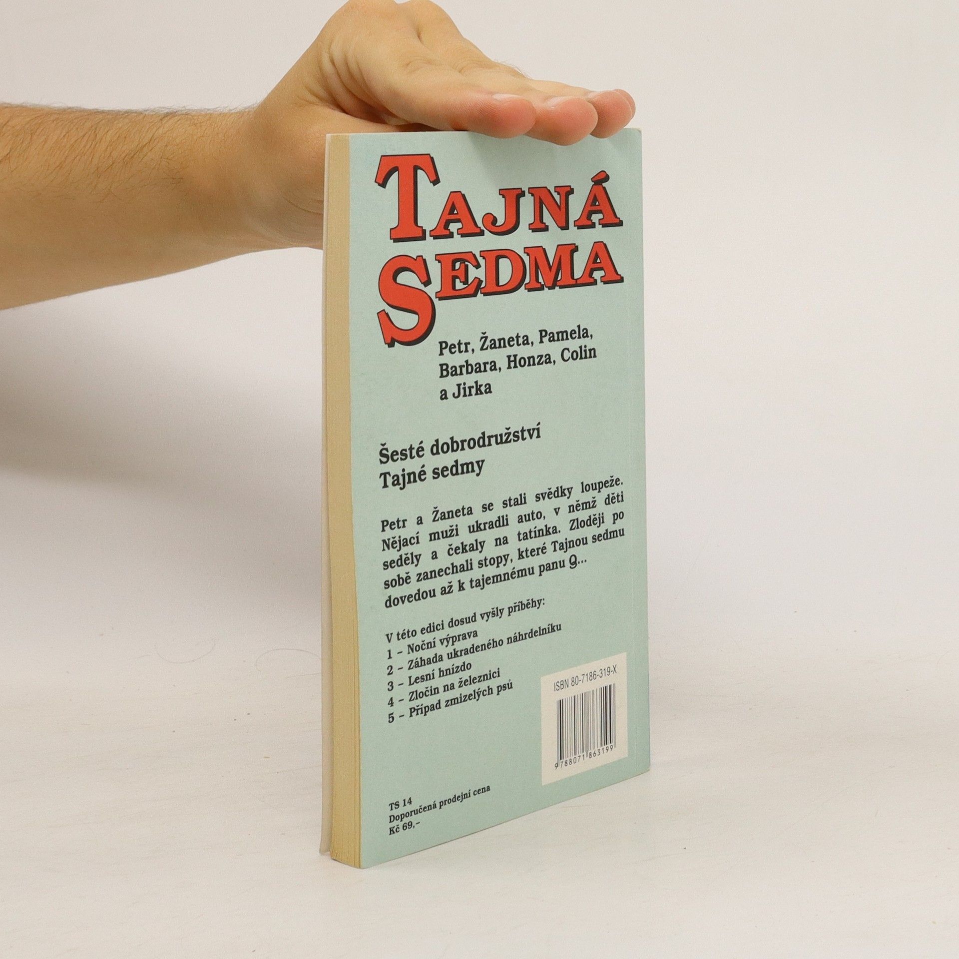 Enid Blyton Tajná sedma. Sedma a tajemný pan Q