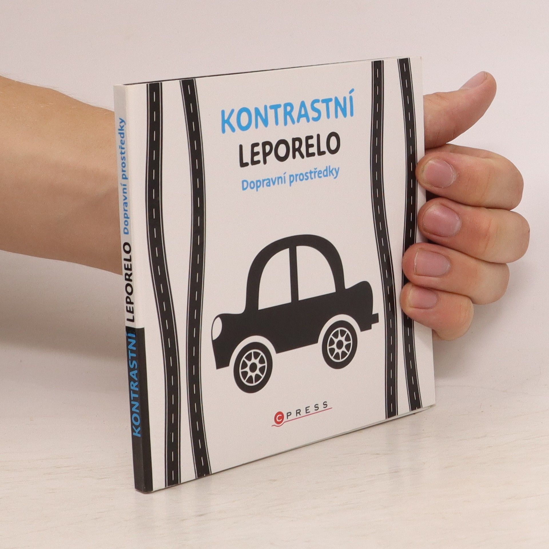 Kolektiv autorů Kontrastní leporelo. Dopravní prostředky