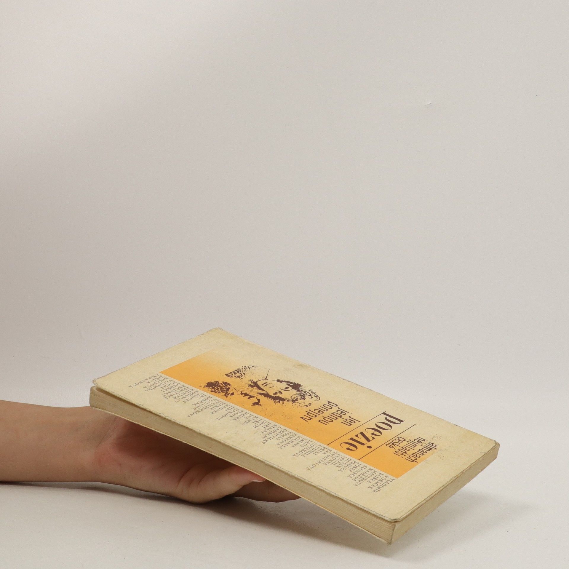 Jiří Binek Almanach nejmladší české poezie. Jen jednou ponejprv