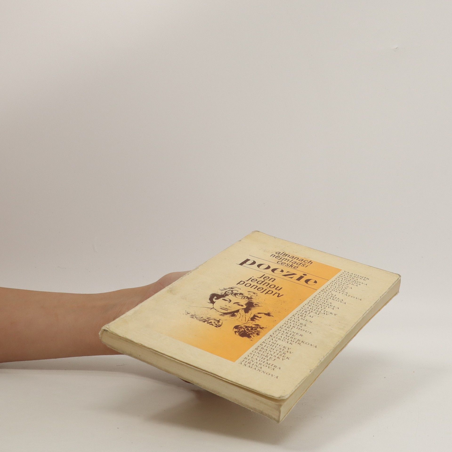 Jiří Binek Almanach nejmladší české poezie. Jen jednou ponejprv
