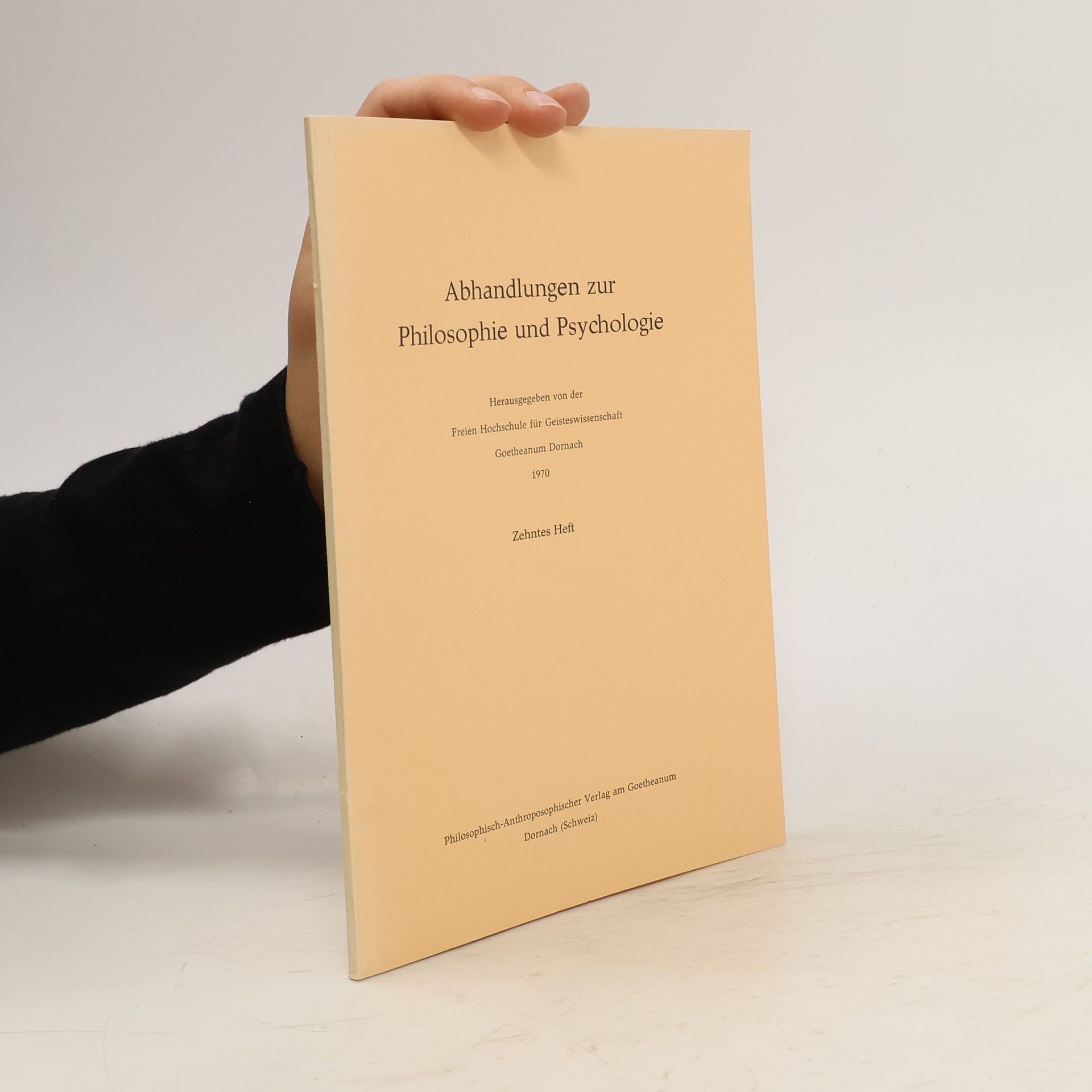 Collectif d'auteurs Abhandlungen zur Philosophie und Psychologie