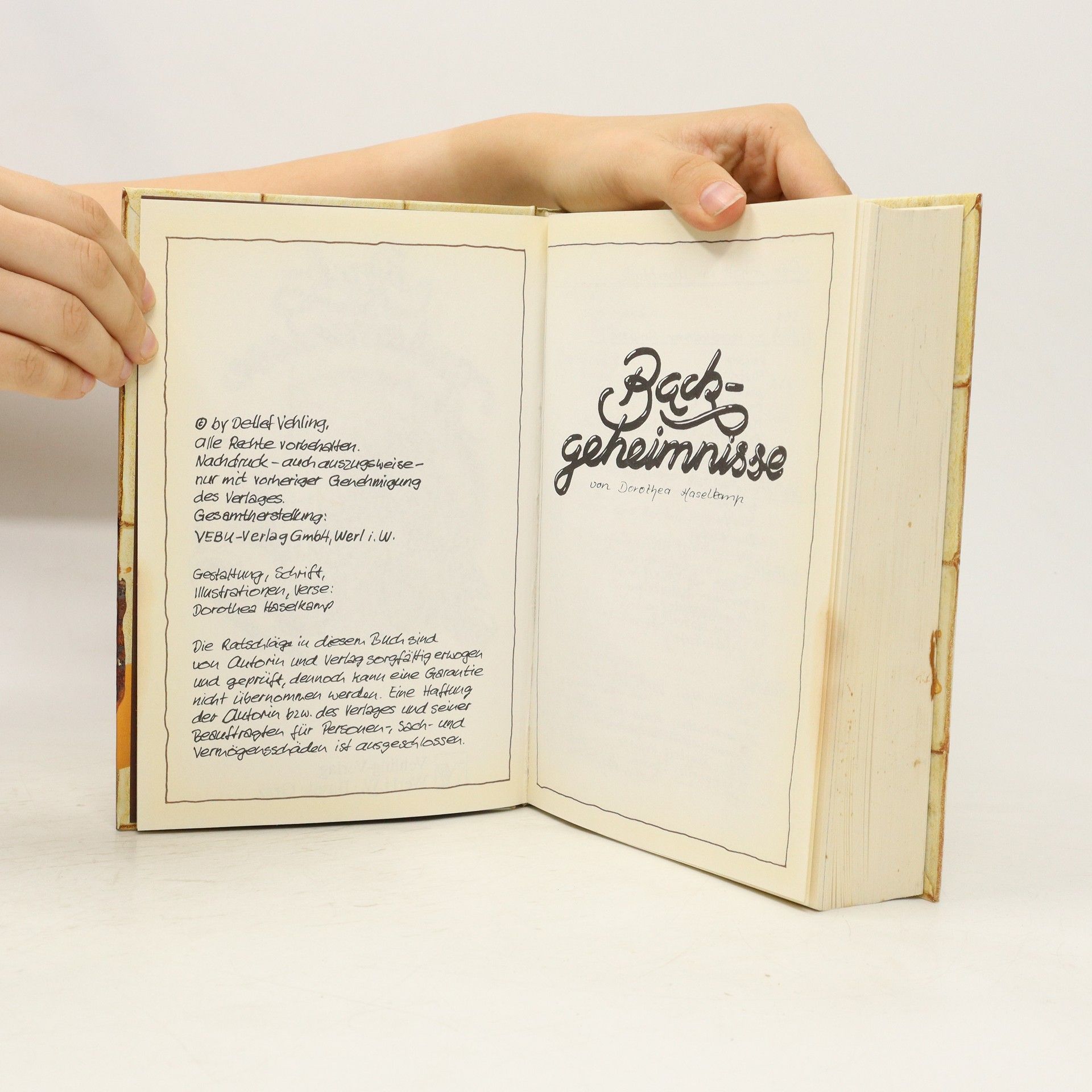 Dorothea Haselkomp Dorothea's Backgeheimnisse