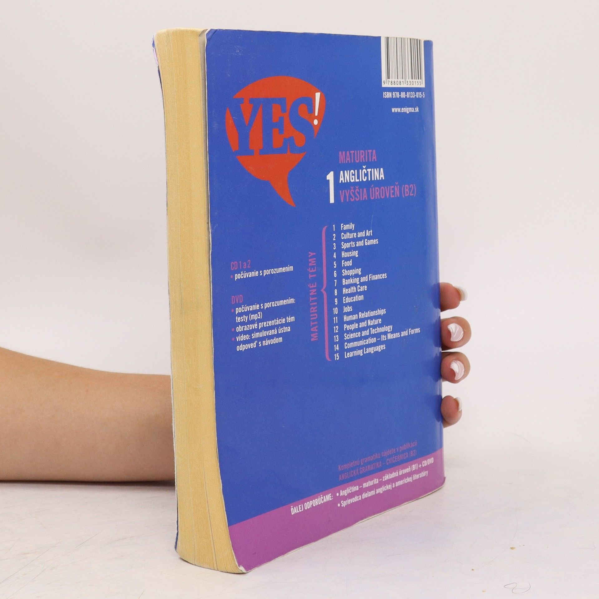 Autores varios Yes! Maturita. Angličtina 1. Vyššia úroveň (B2)