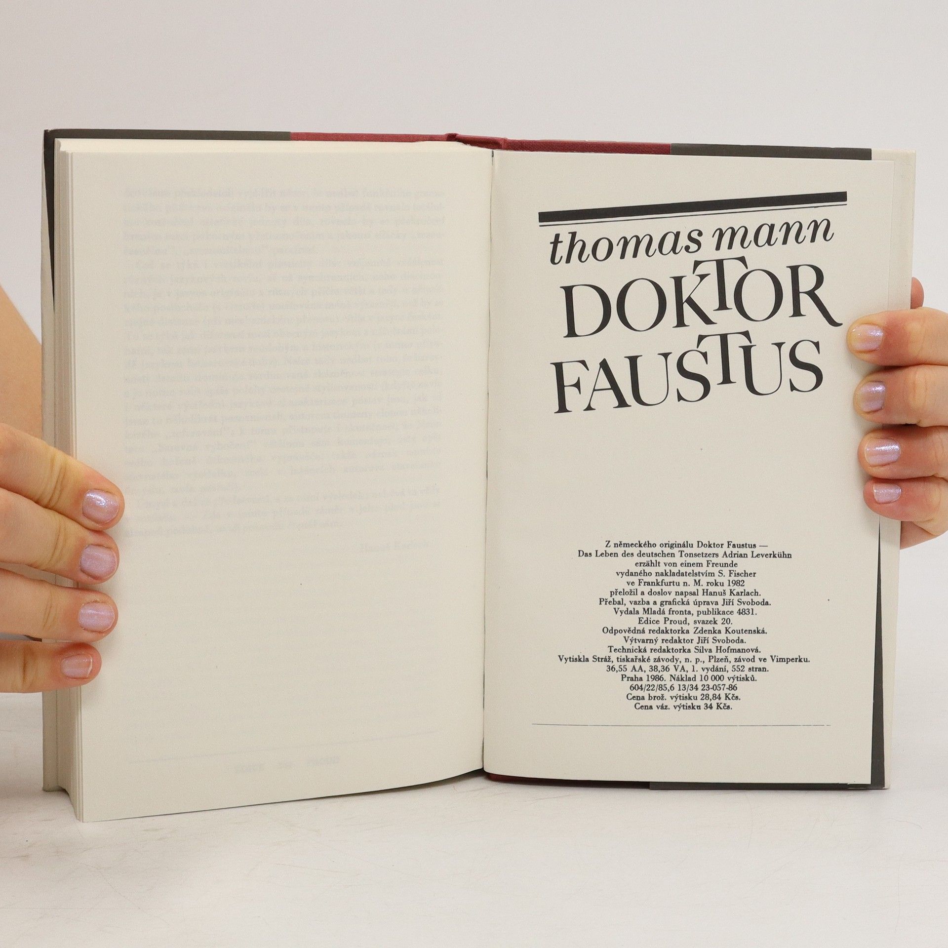 Thomas Mann Doktor Faustus