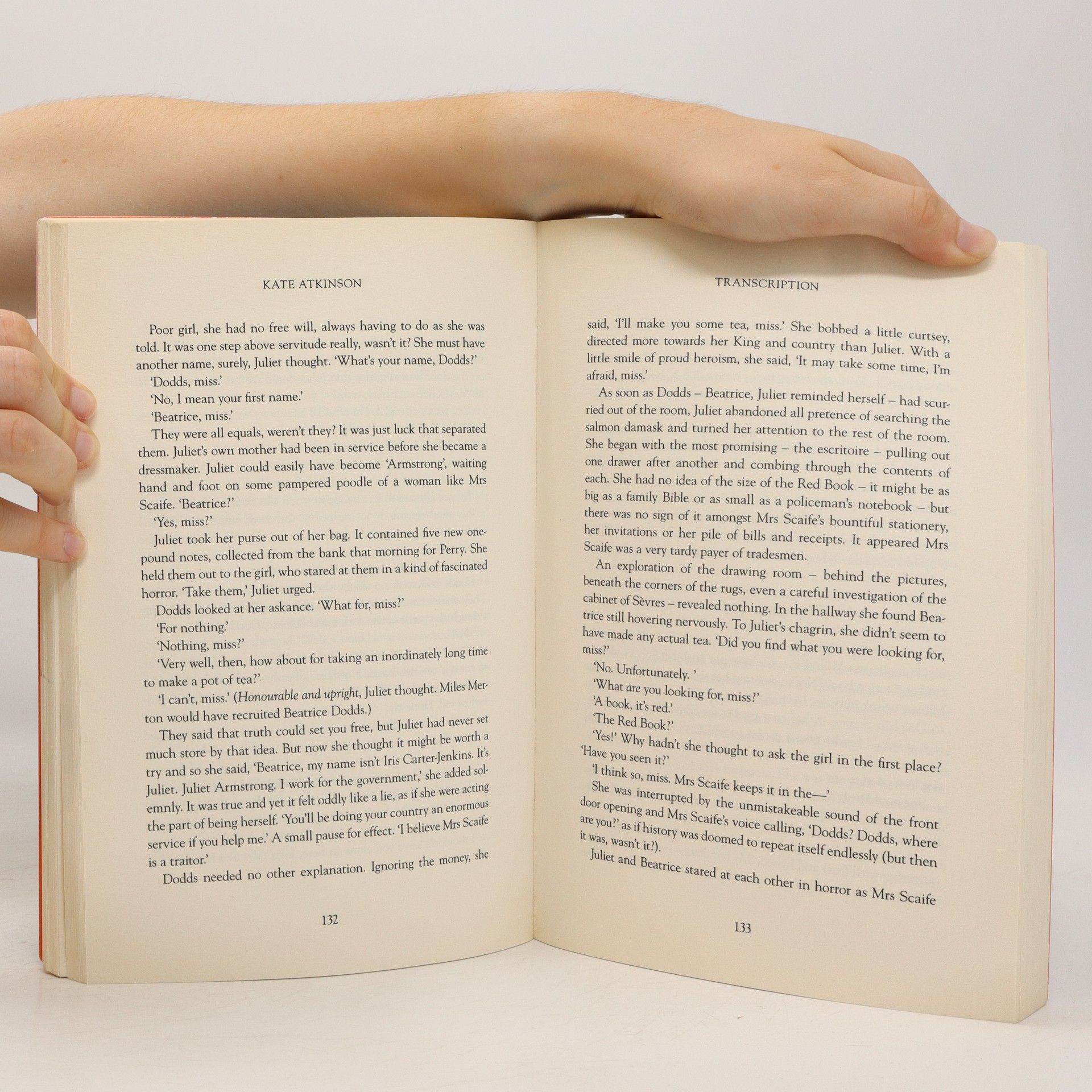 Kate Atkinson Transcription