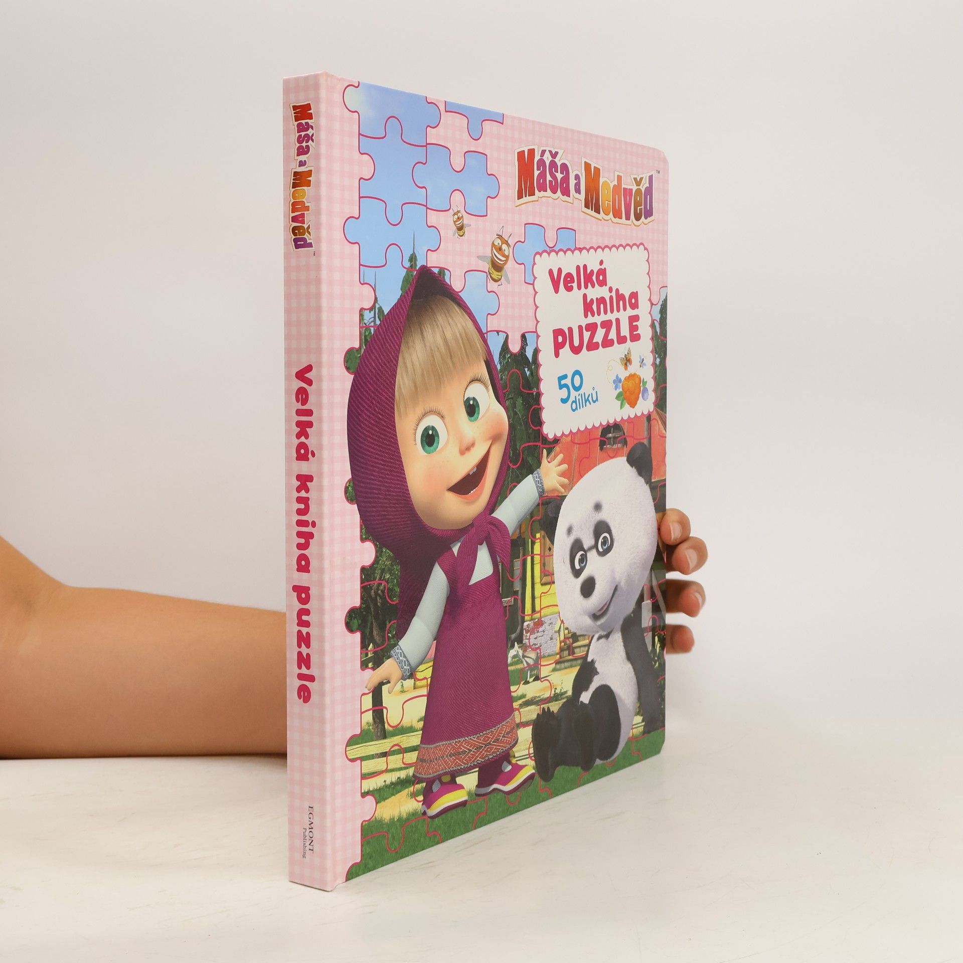Oleg Kuzovkov Máša a medvěd. Velká kniha puzzle