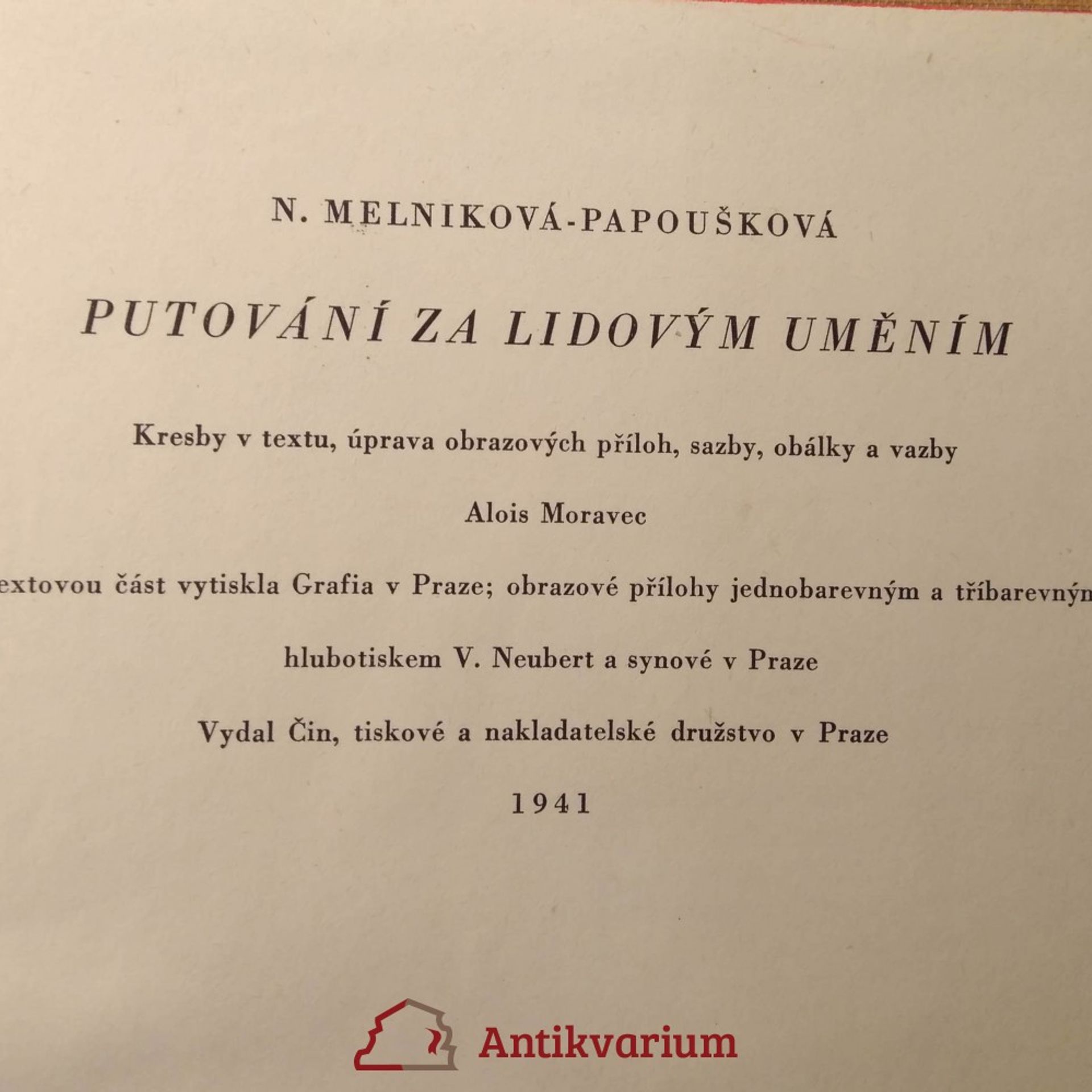 Naděžda Filaretovna MelnikováPapoušková Putování za lidovým uměním