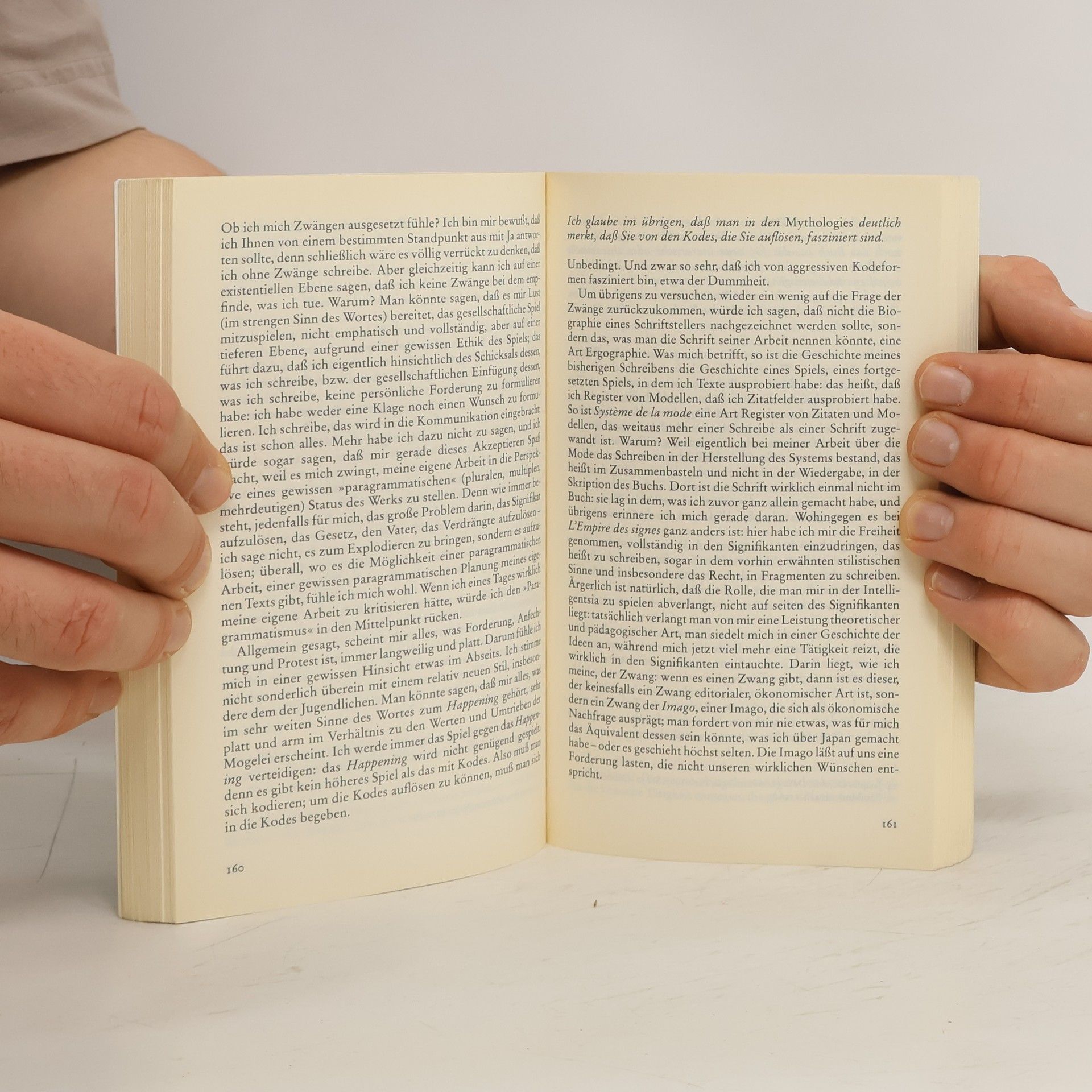 Roland Barthes Die Körnung der Stimme