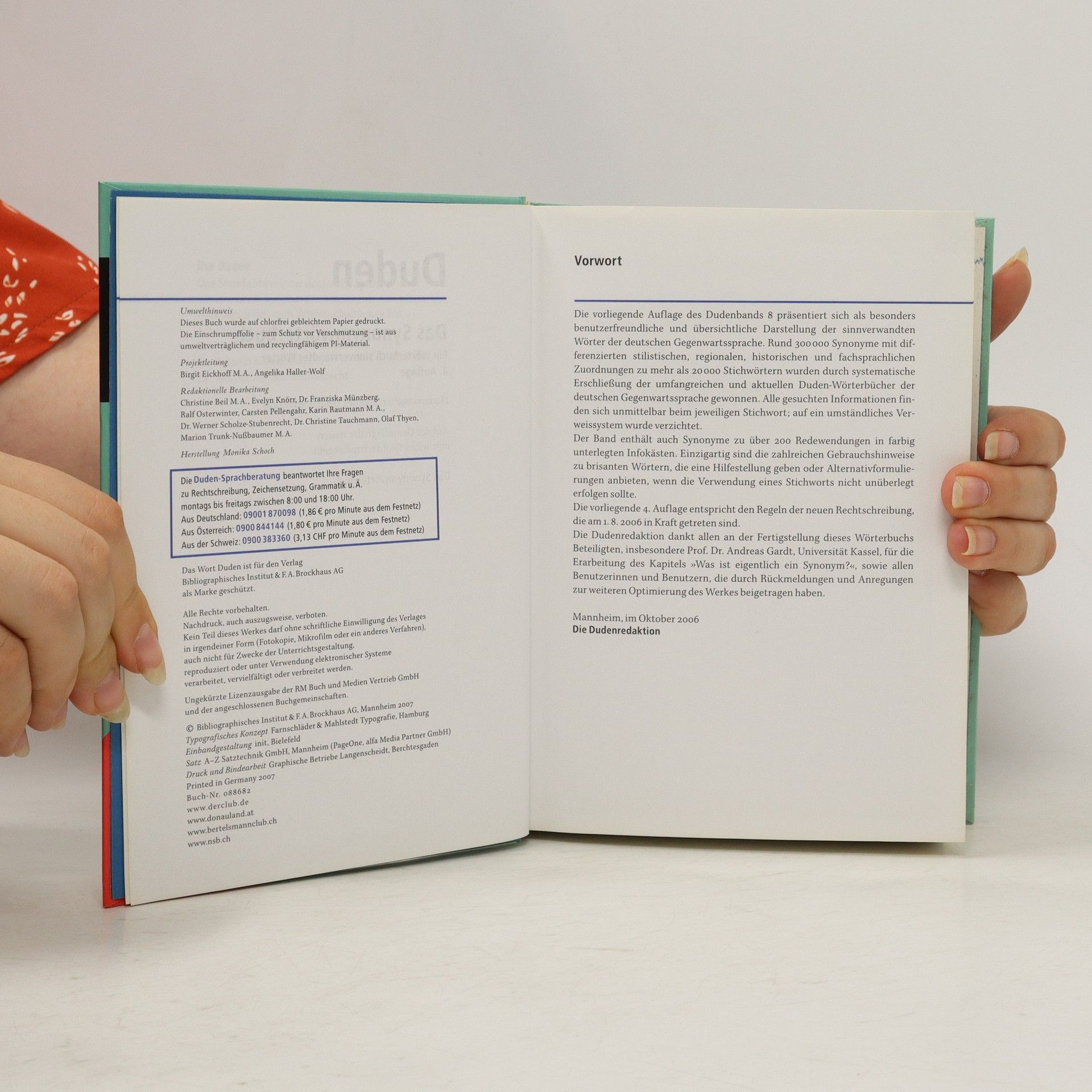 Kolektiv autorů Duden. Das Synonymwörterbuch