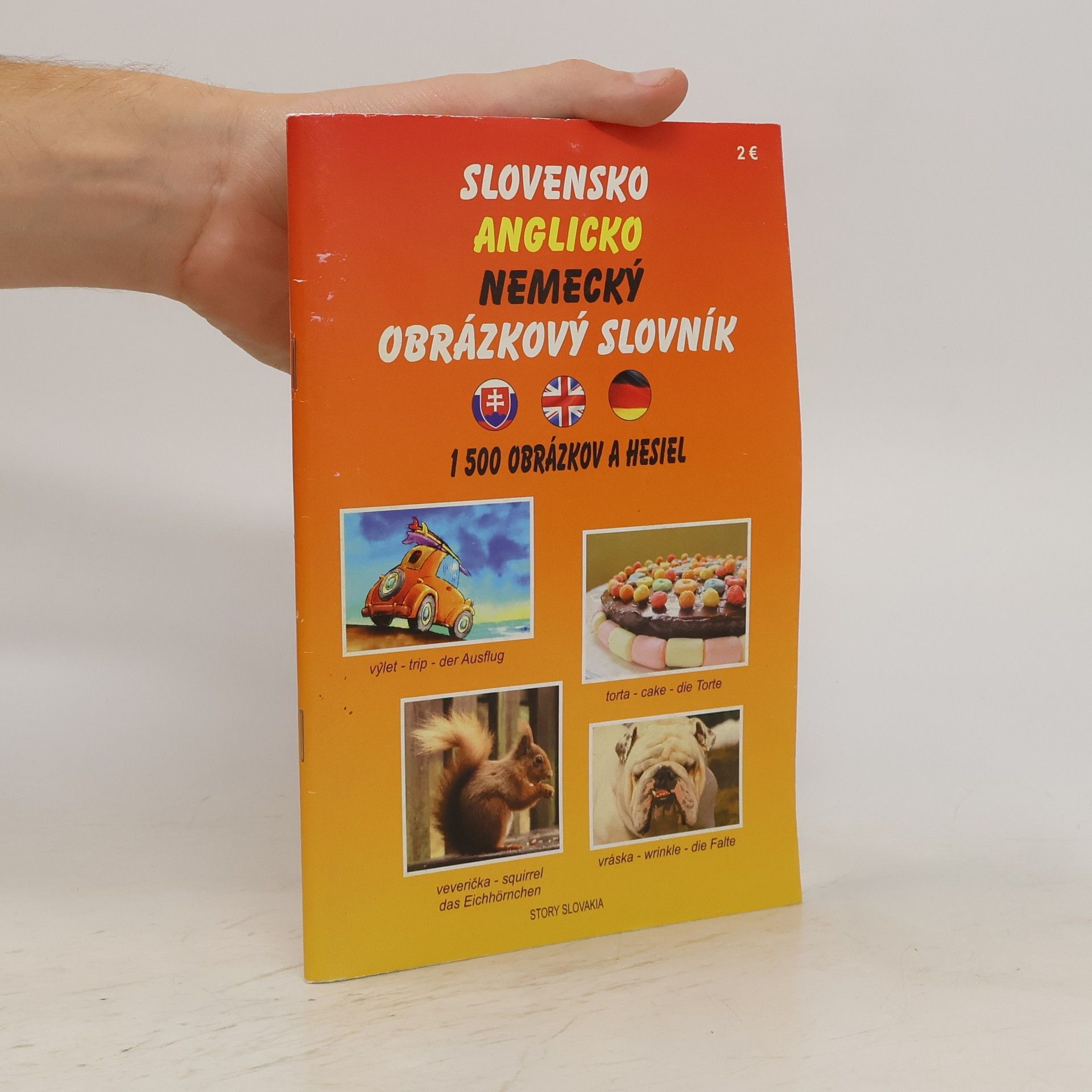 Collectif d'auteurs Slovensko-anglicko-německý obrázkový slovník