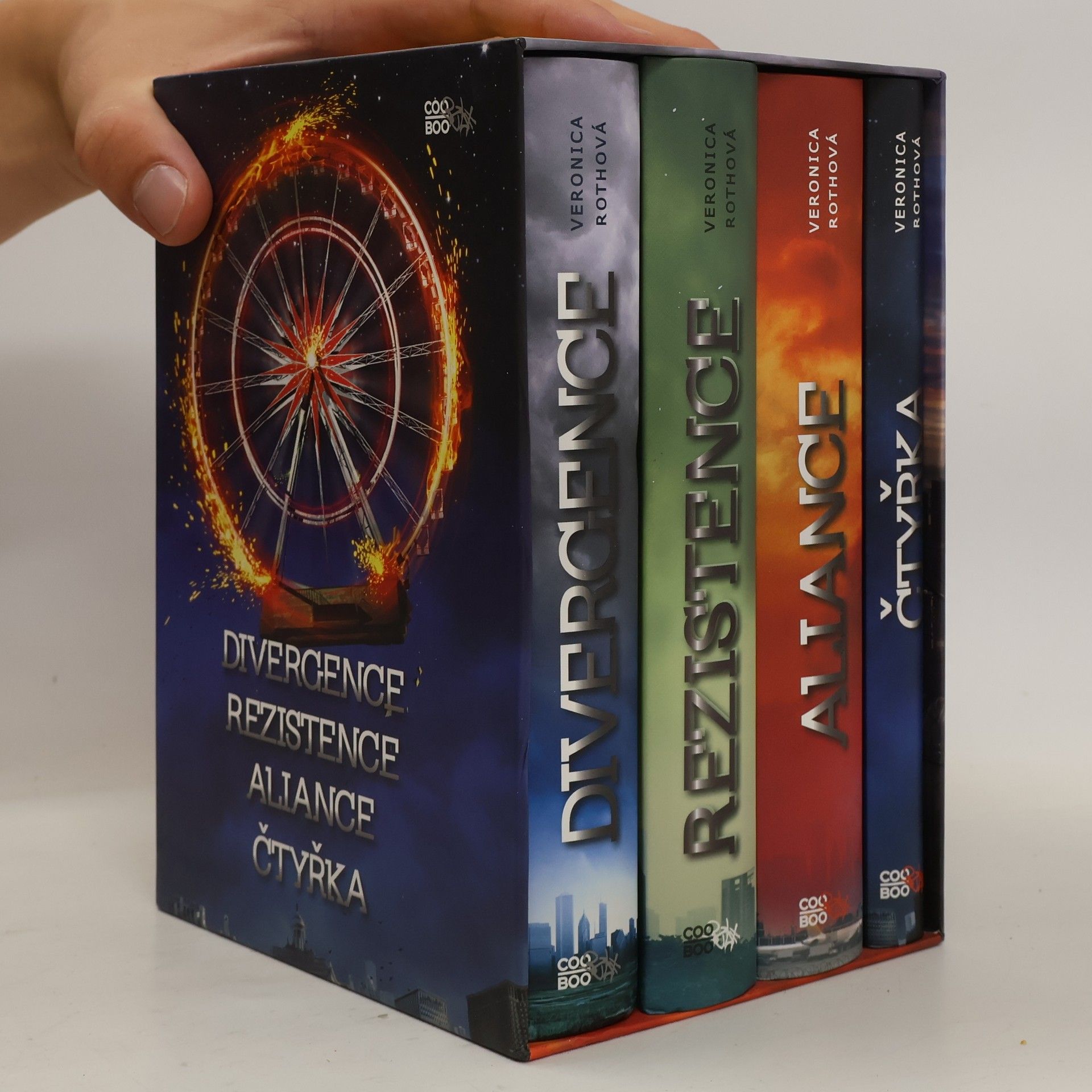 Veronica Roth Divergentní trilogie + Čtyřka (Box)