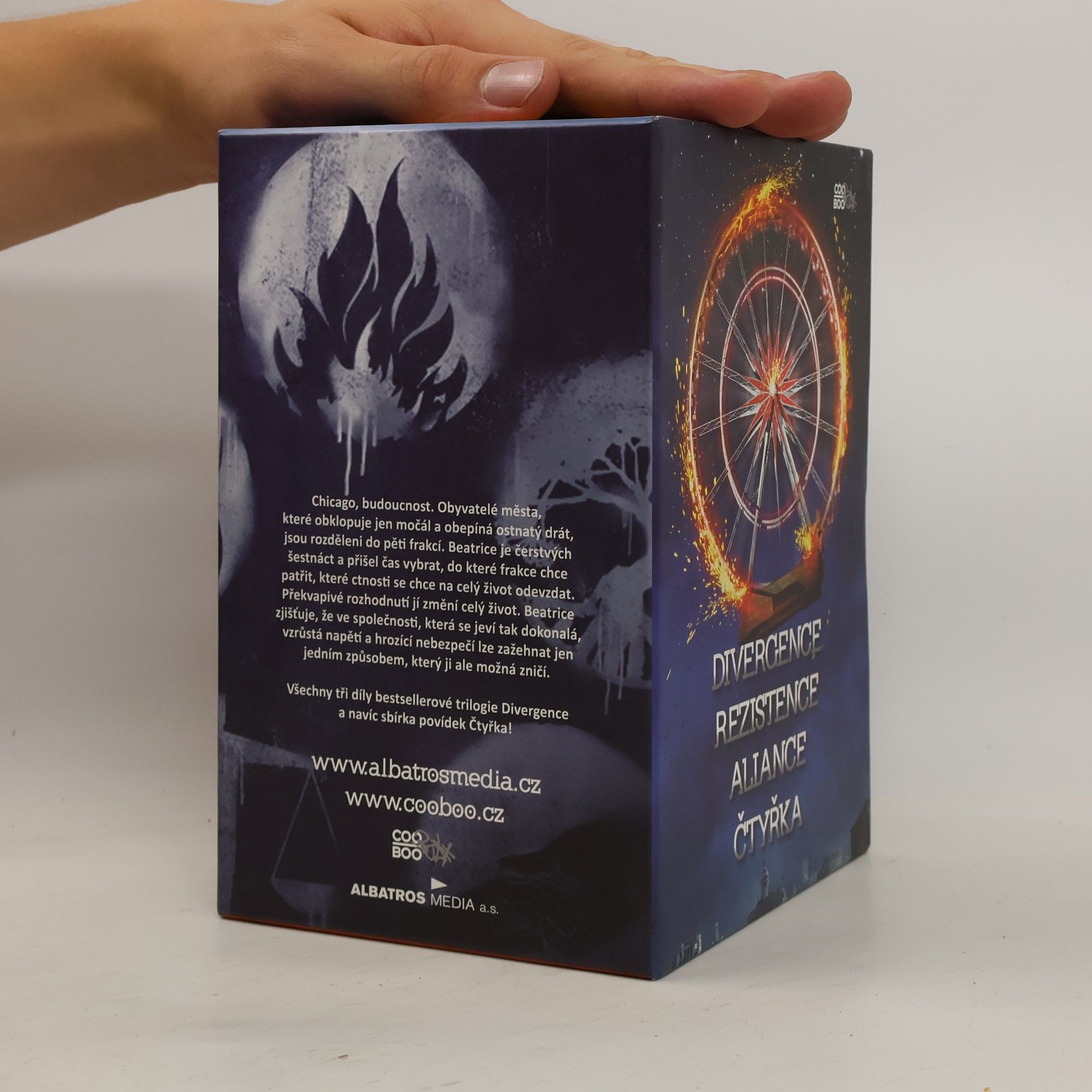 Veronica Roth Divergentní trilogie + Čtyřka (Box)
