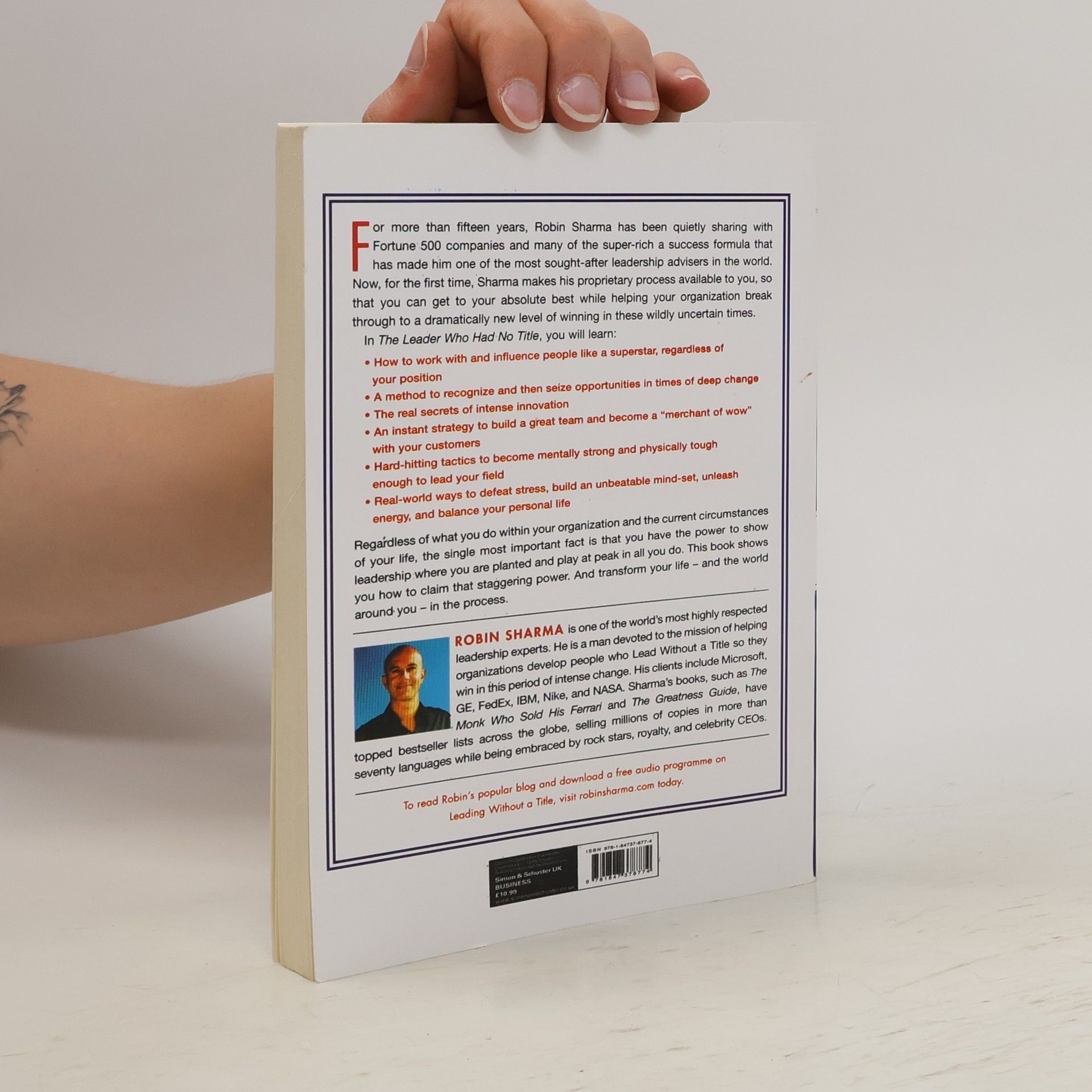 Robin Sharma The Leader Who Had No Title