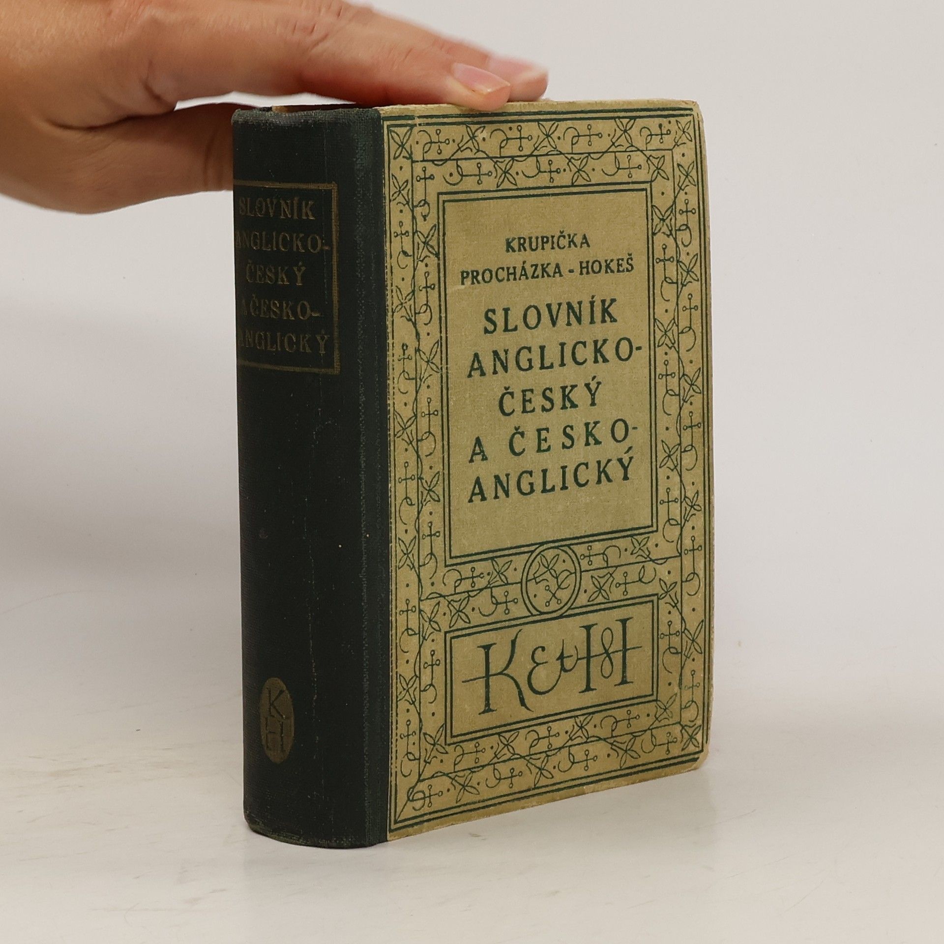 František Krupička Slovník anglicko-český a česko-anglický