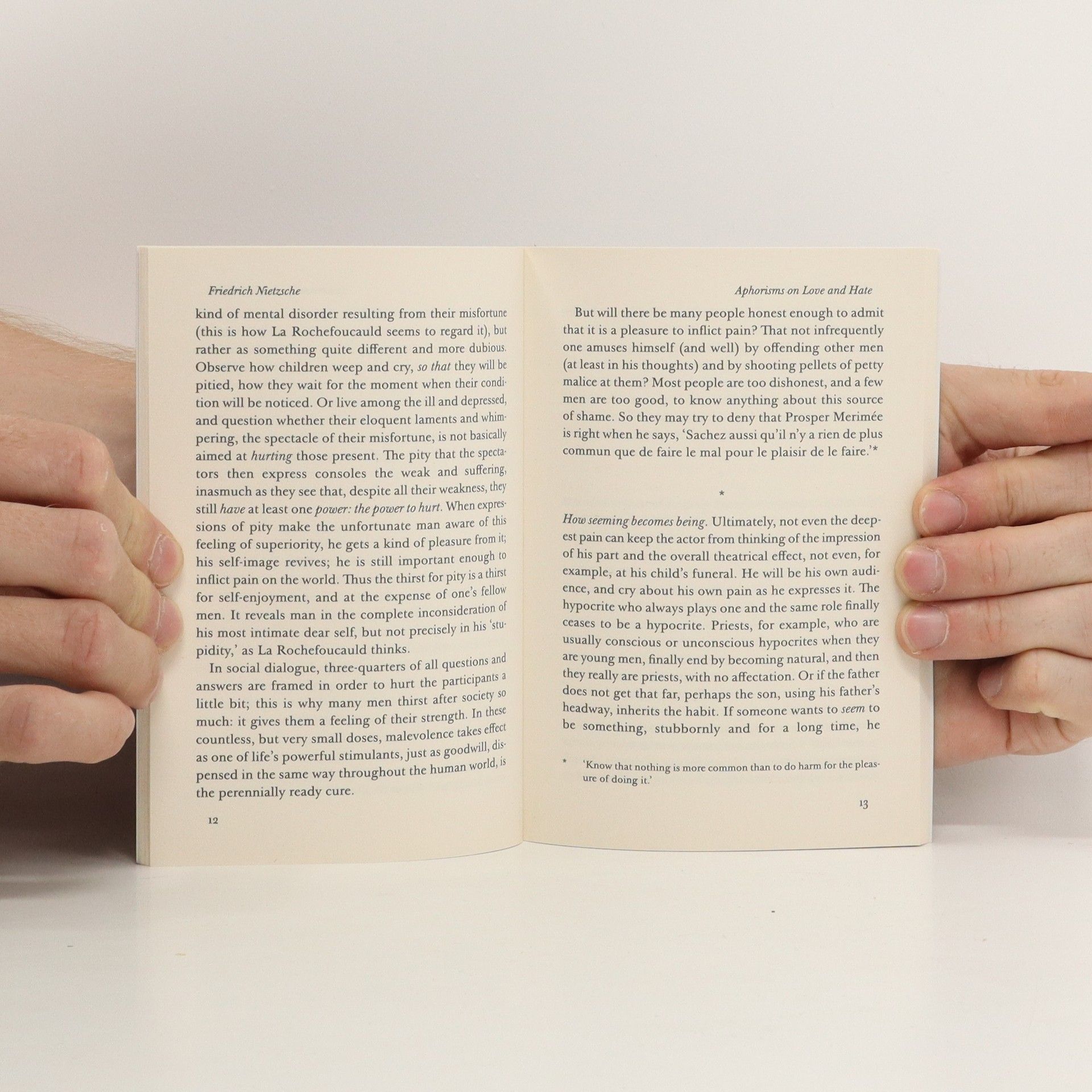 Friedrich Nietzsche Aphorisms on Love and Hate