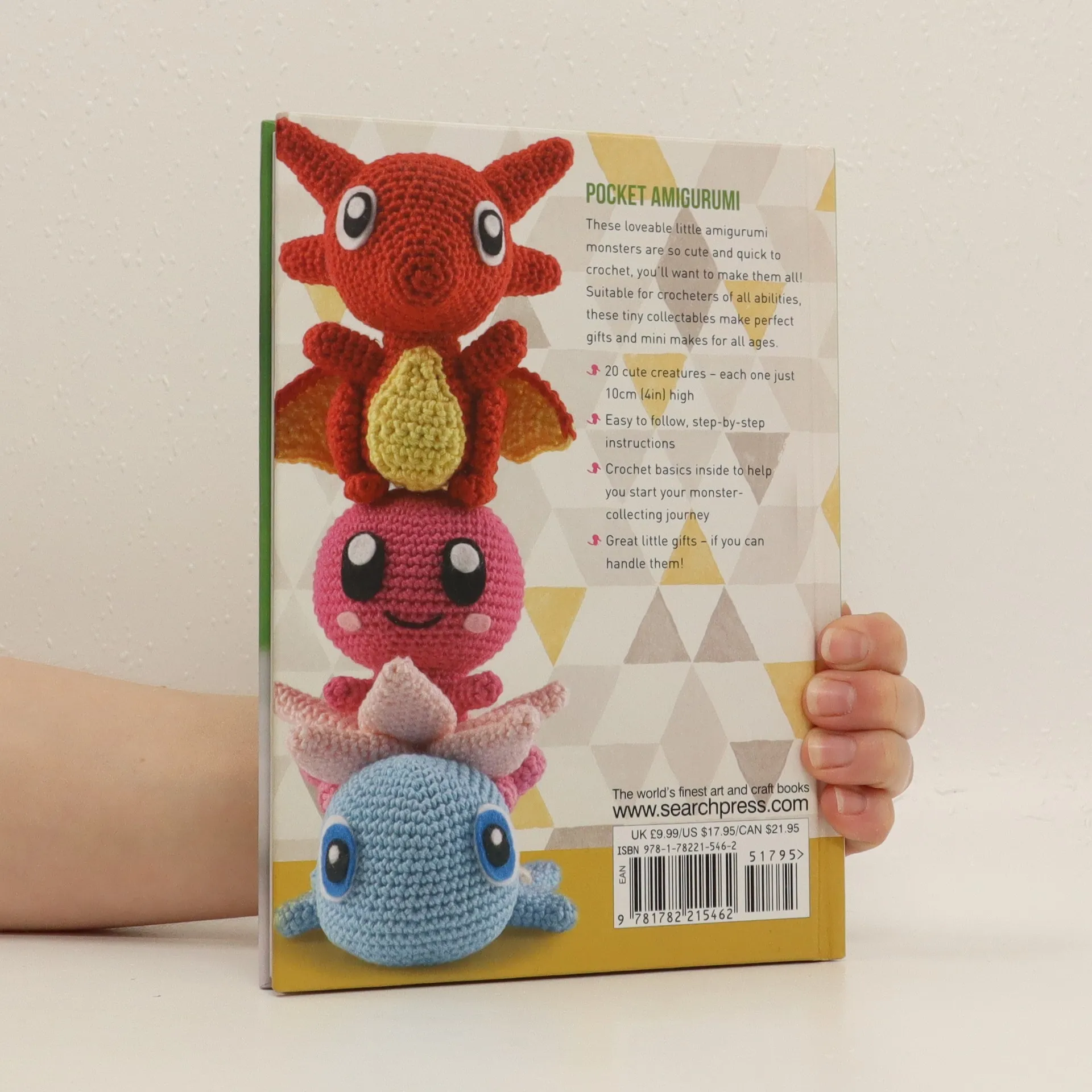Pocket Amigurumi Monsters: 20 cute creatures to crochet and collect:  Somers, Sabrina: 9781800922495: : Books
