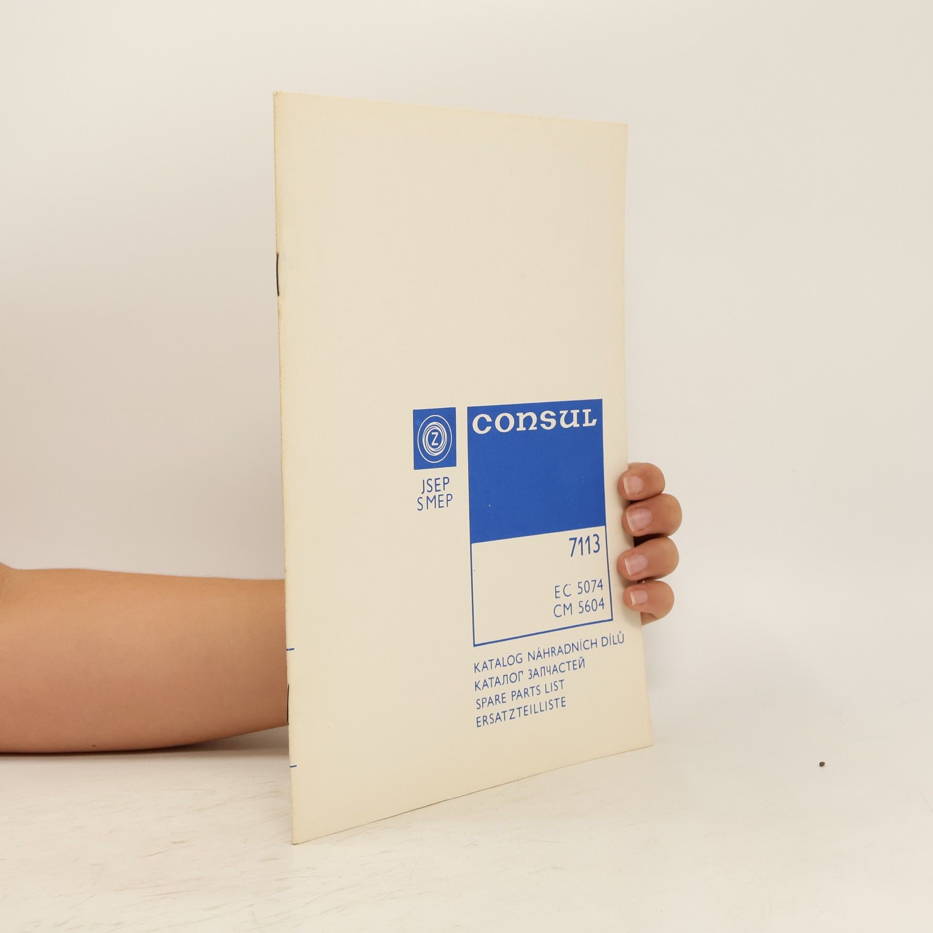 Collectif d'auteurs Consul 7113. Katalog náhradních dílů