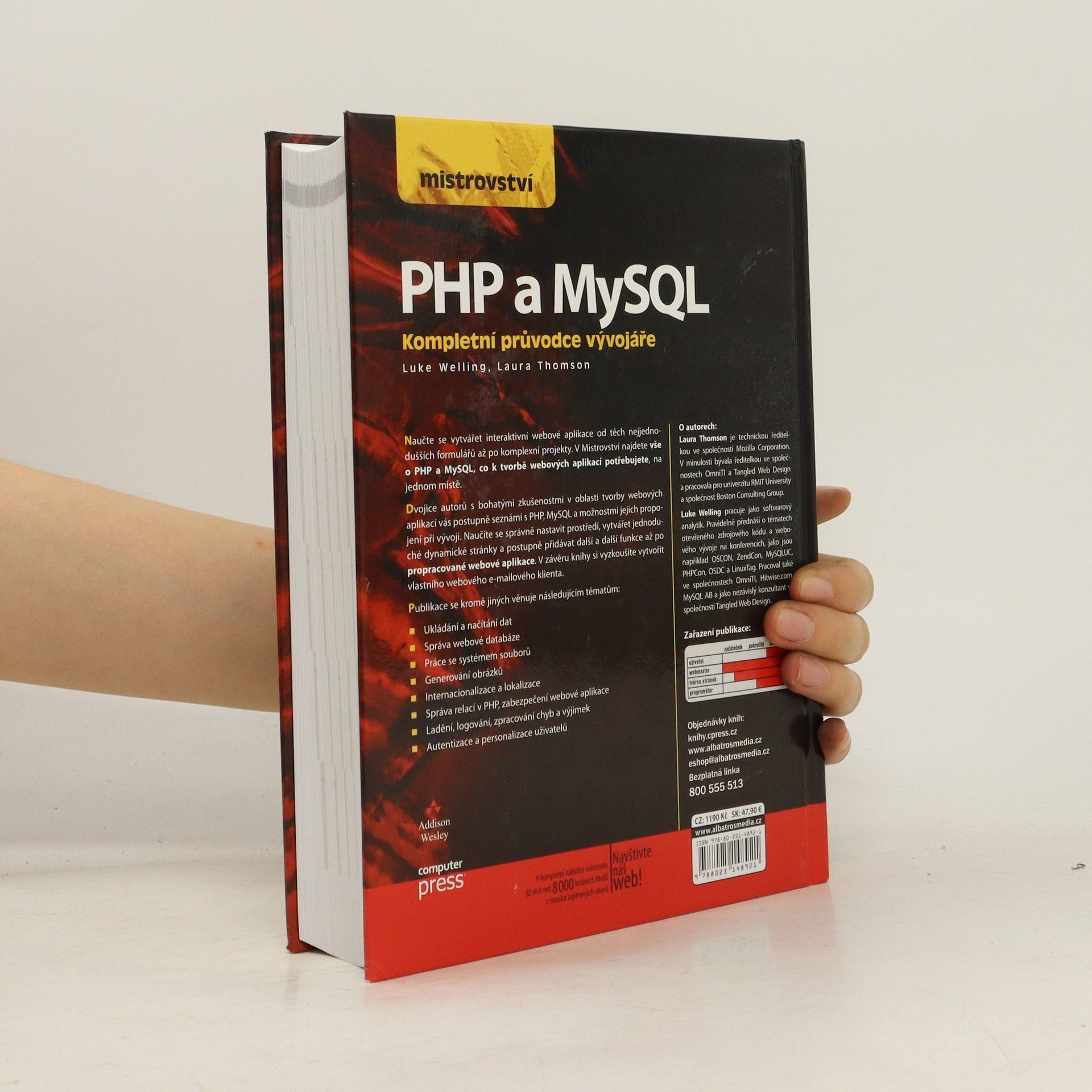 Luke Welling Mistrovství PHP a MySQL