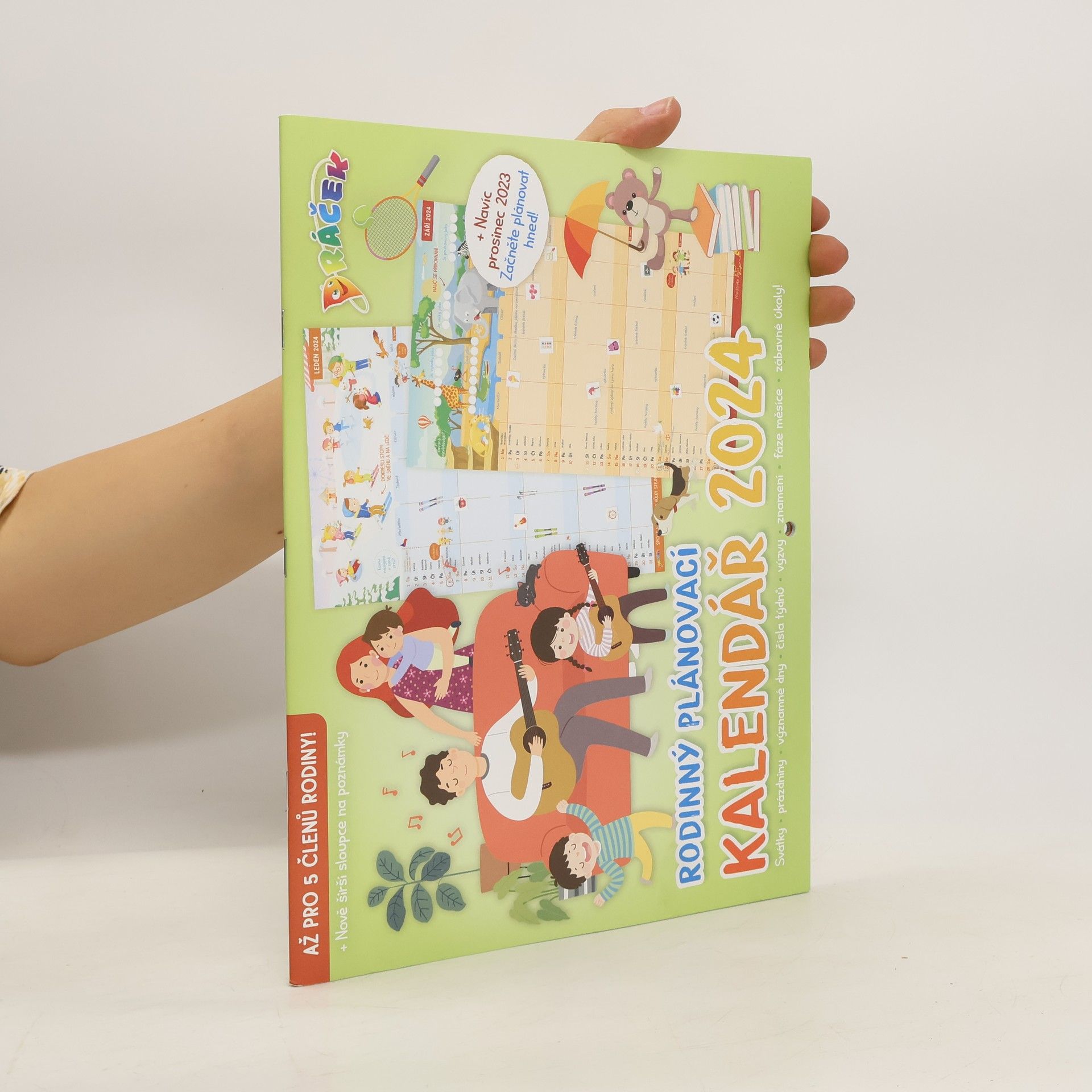 Auteurscollectief Rodinný plánovací kalendář 2024