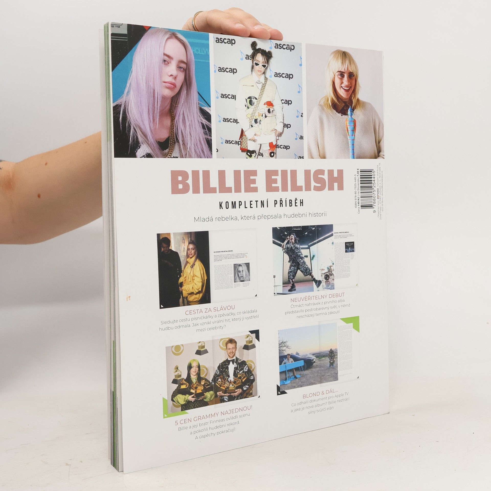 Neil Crossley Billie Eilish : kompletní příběh