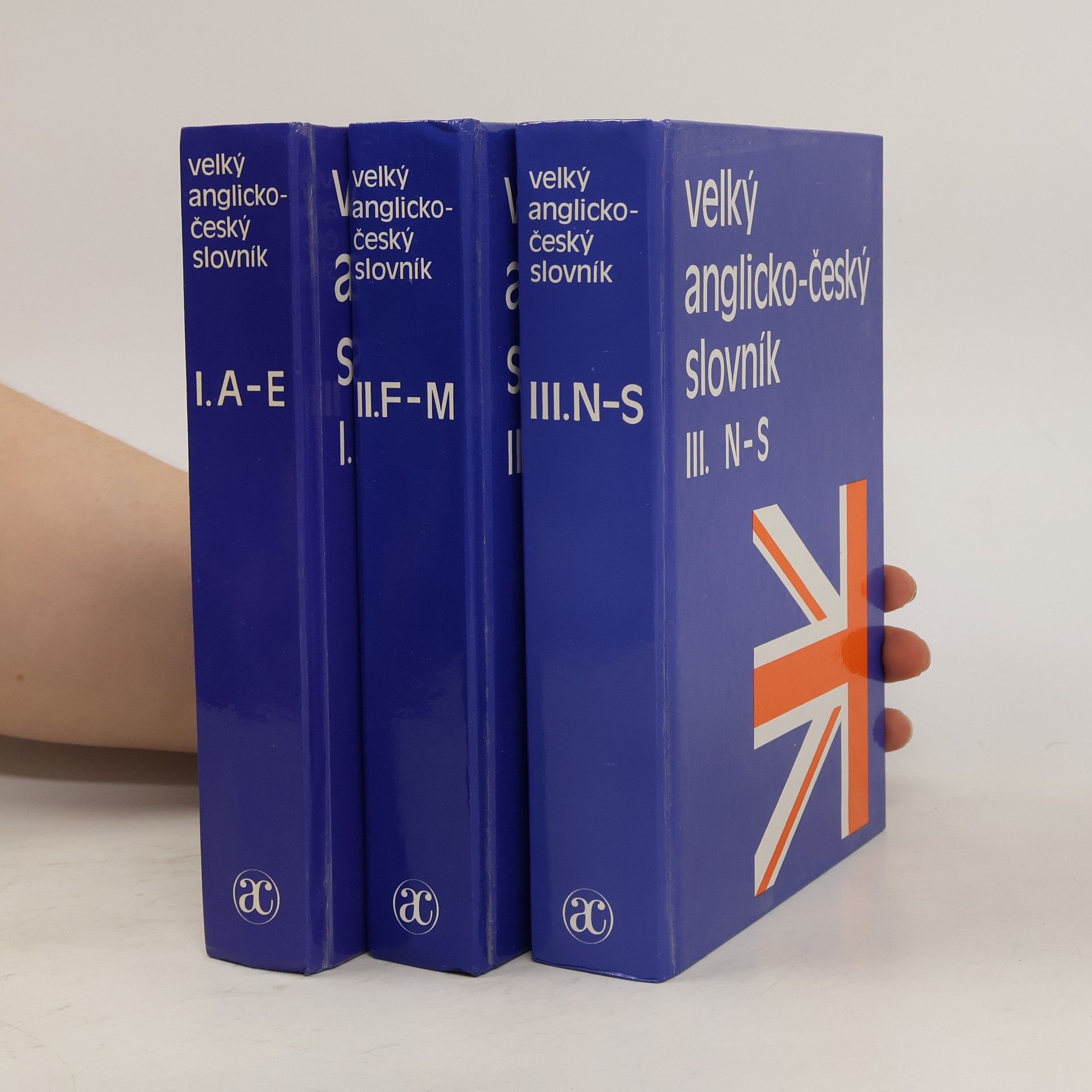 AA.VV. Velký anglicko-český slovník I.-III.