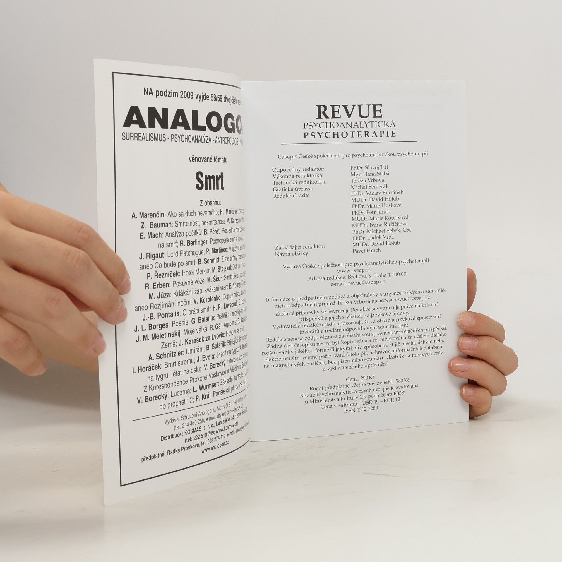 Autores varios Revue psychoanalytická psychoterapie (XI. ročník, číslo 1)