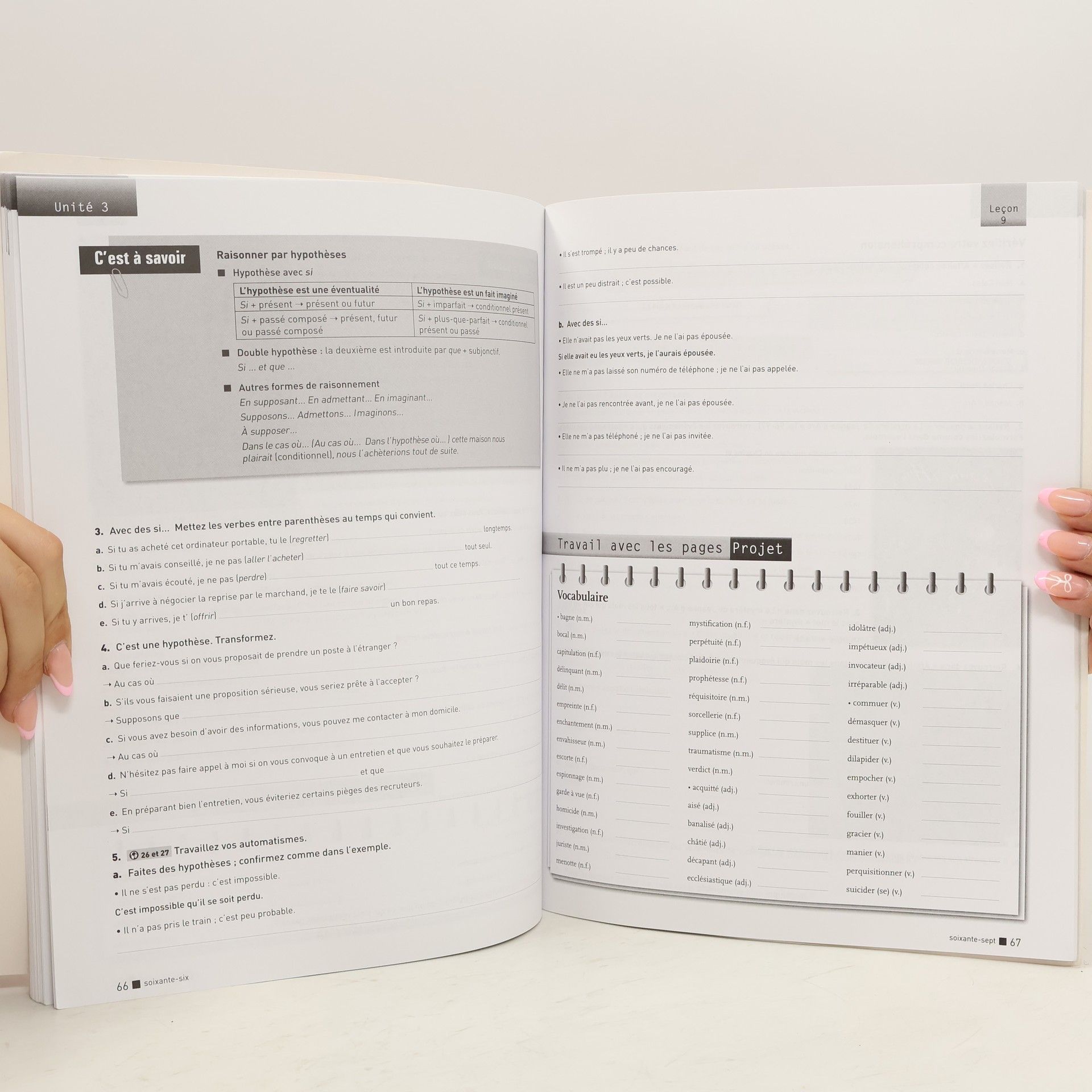 Auteurscollectief Echo B1.2 : Cahier personnel d'apprentissage. + Corrigés et Transcriptions