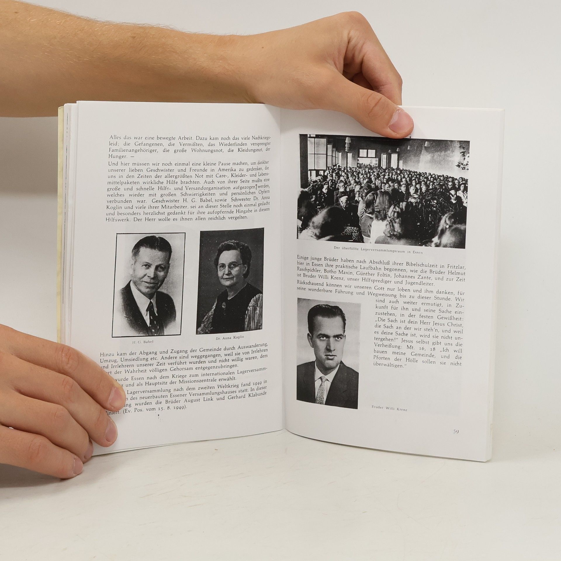 Autorenkollektiv 50 Jahre. Gemeinde Gottes Essen 1907-1957