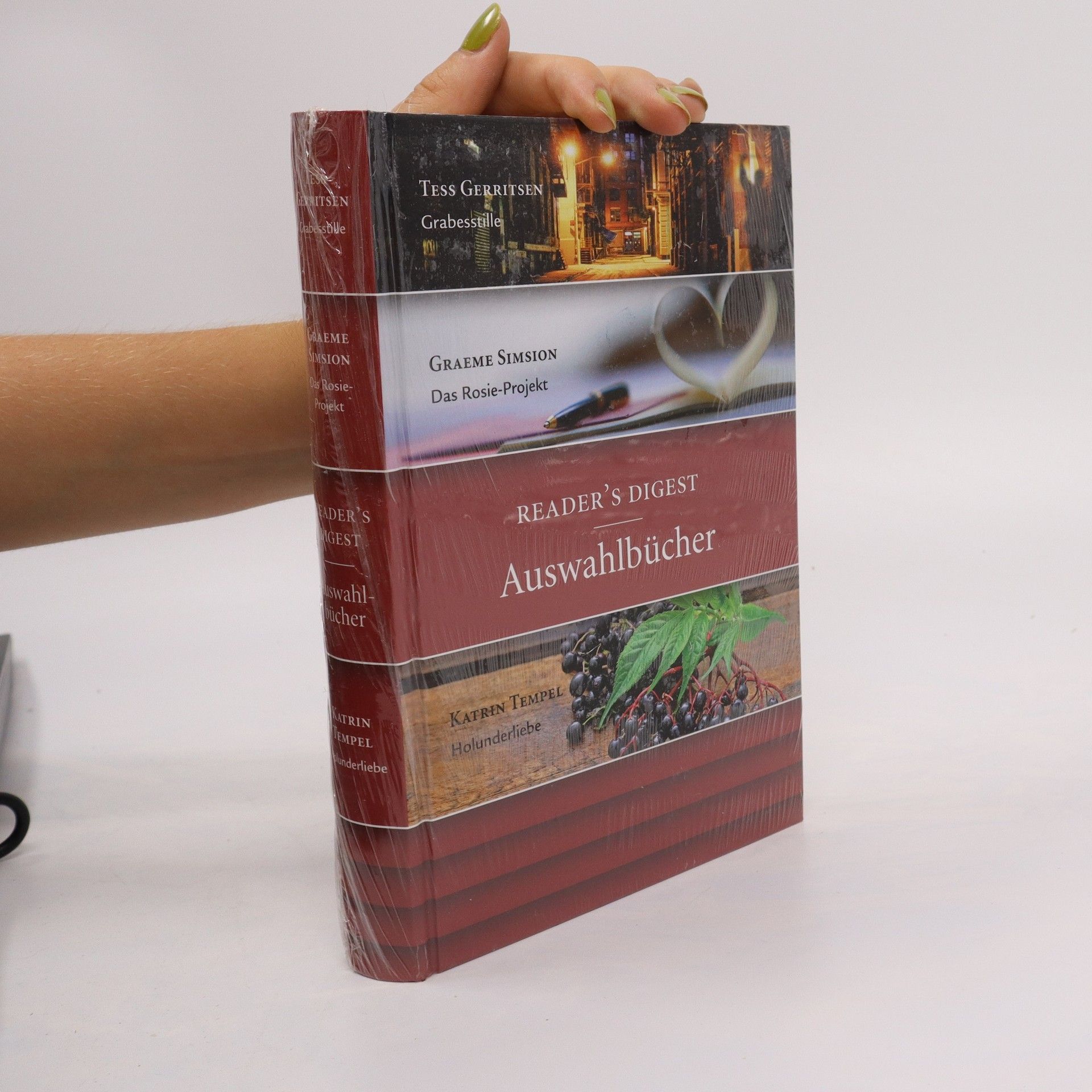 Autorenkollektiv Reader's Digest Auswahlbücher. Grabesstille. Das Rosie-Projekt. Holunderliebe