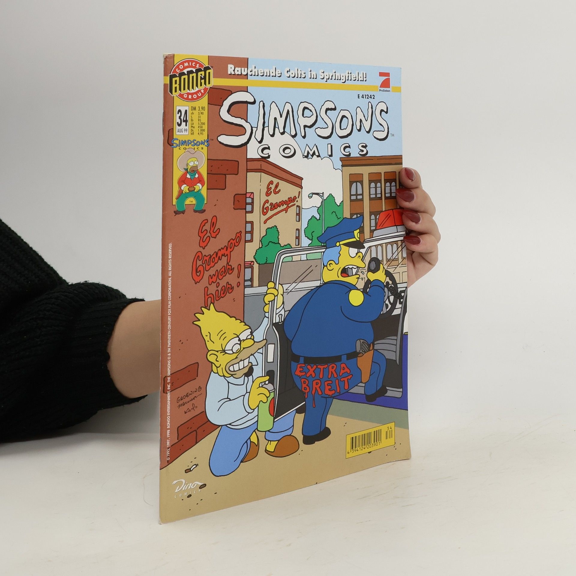 Collectif d'auteurs Simpsons Comics 34/1999