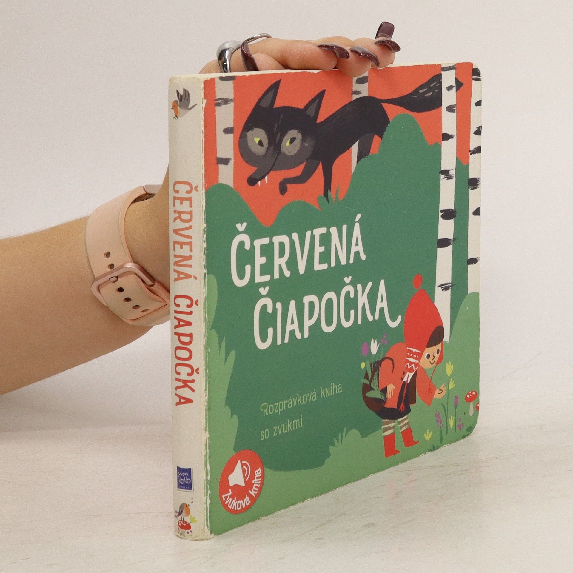 Autorenkollektiv Červená čiapočka. Rozprávková kniha so zvukmi.