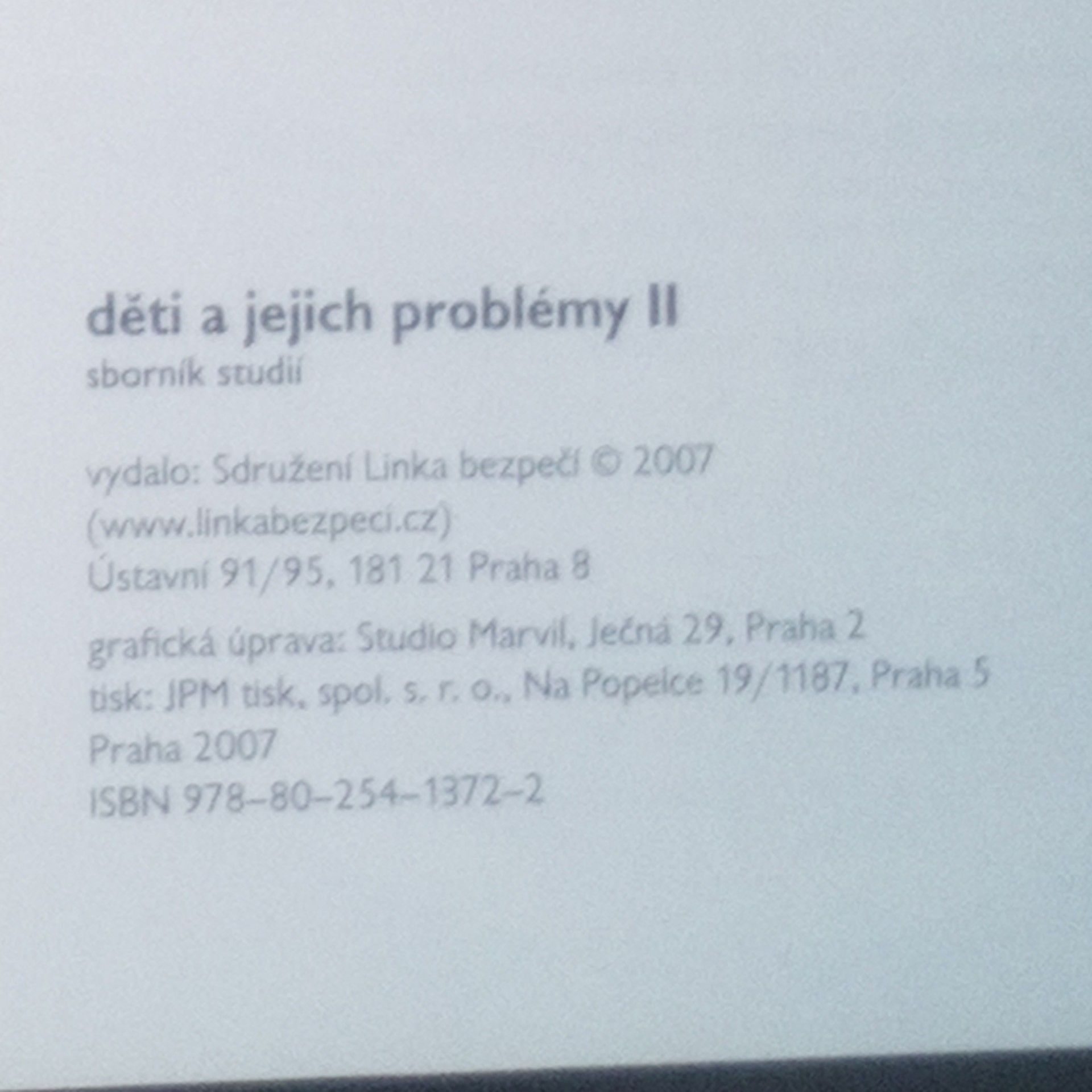 Various authors Děti a jejich problémy II.