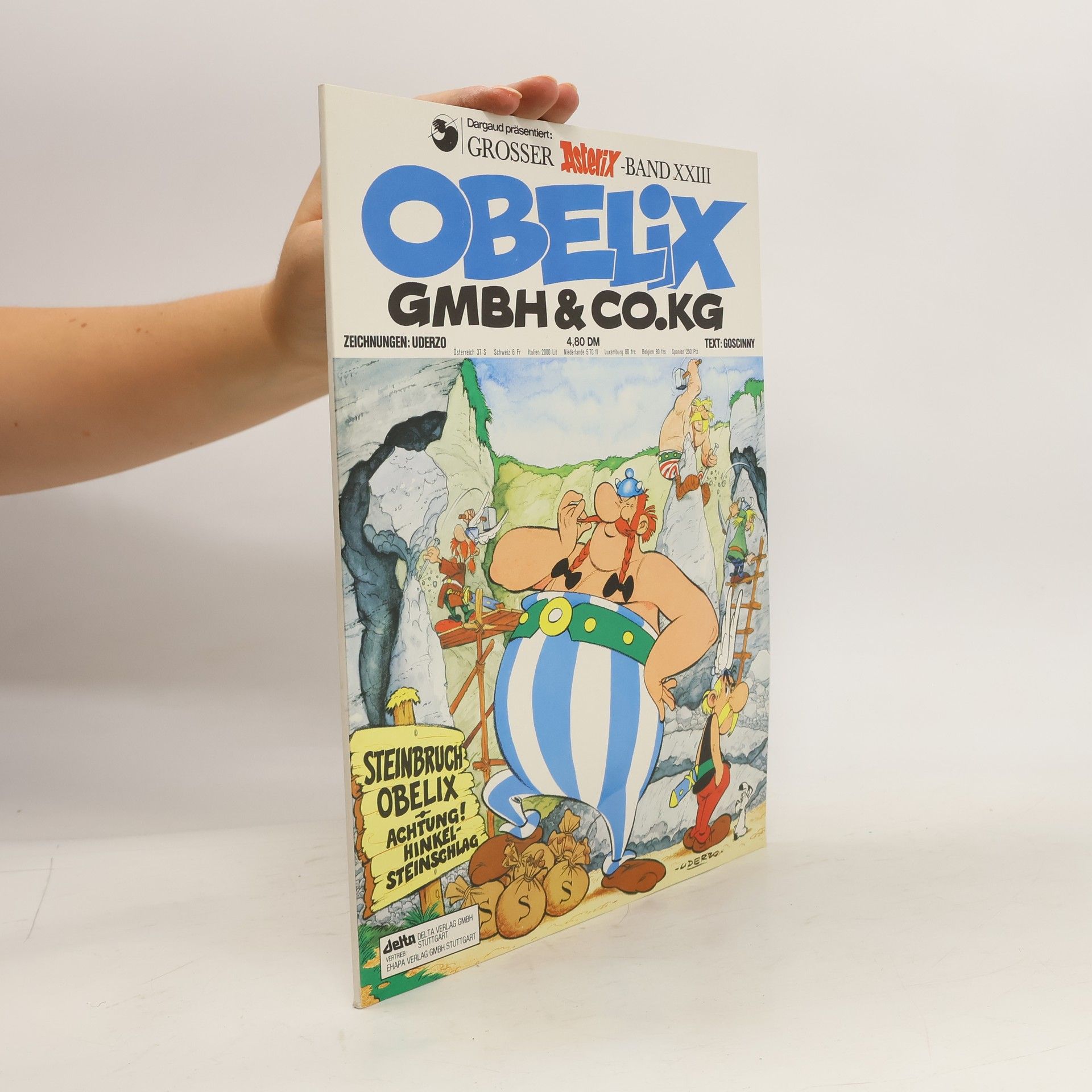 René Goscinny Obelix GMBH & Co. KG. Grosser Asterix. Band XXIII