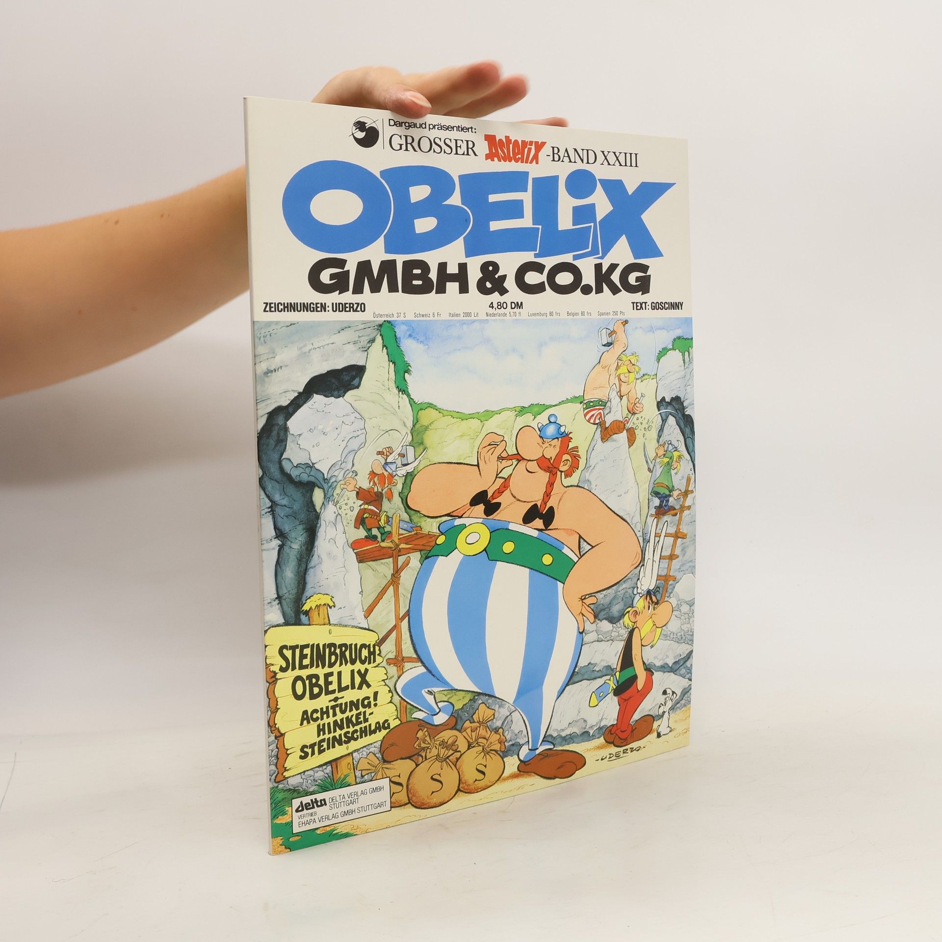 René Goscinny Obelix GMBH & Co. KG. Grosser Asterix. Band XXIII
