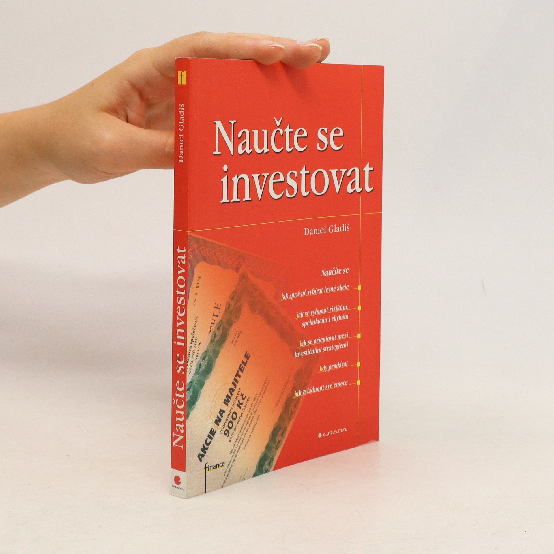 Daniel Gladiš Naučte se investovat