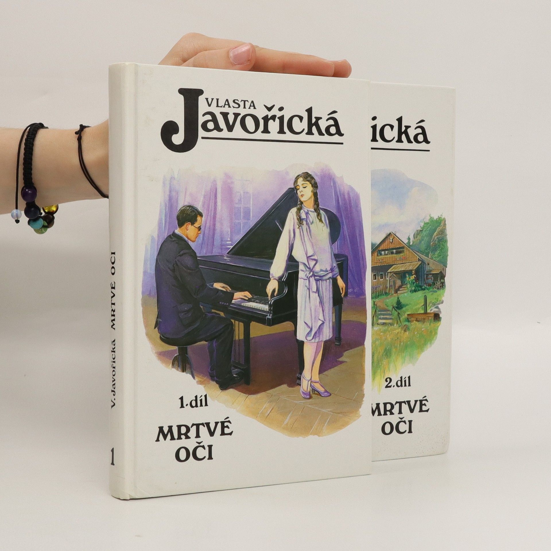 Vlasta Javořická Mrtvé oči 1. + 2. díl (2 díly ve dvou svazcích)