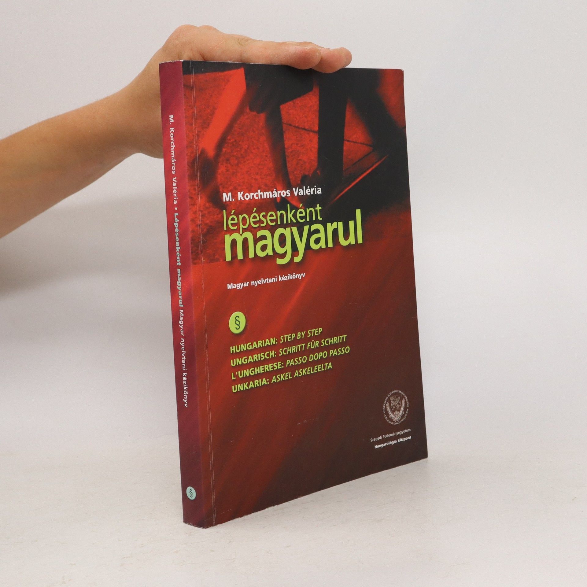 Valéria M. Korchmáros Lépésenként magyarul. Magyar nyelvtan kézikönyv