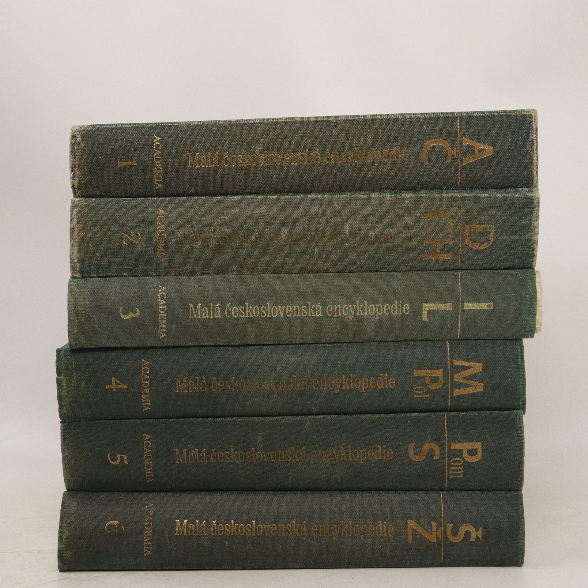 Autorenkollektiv Malá československá encyklopedie 1-6