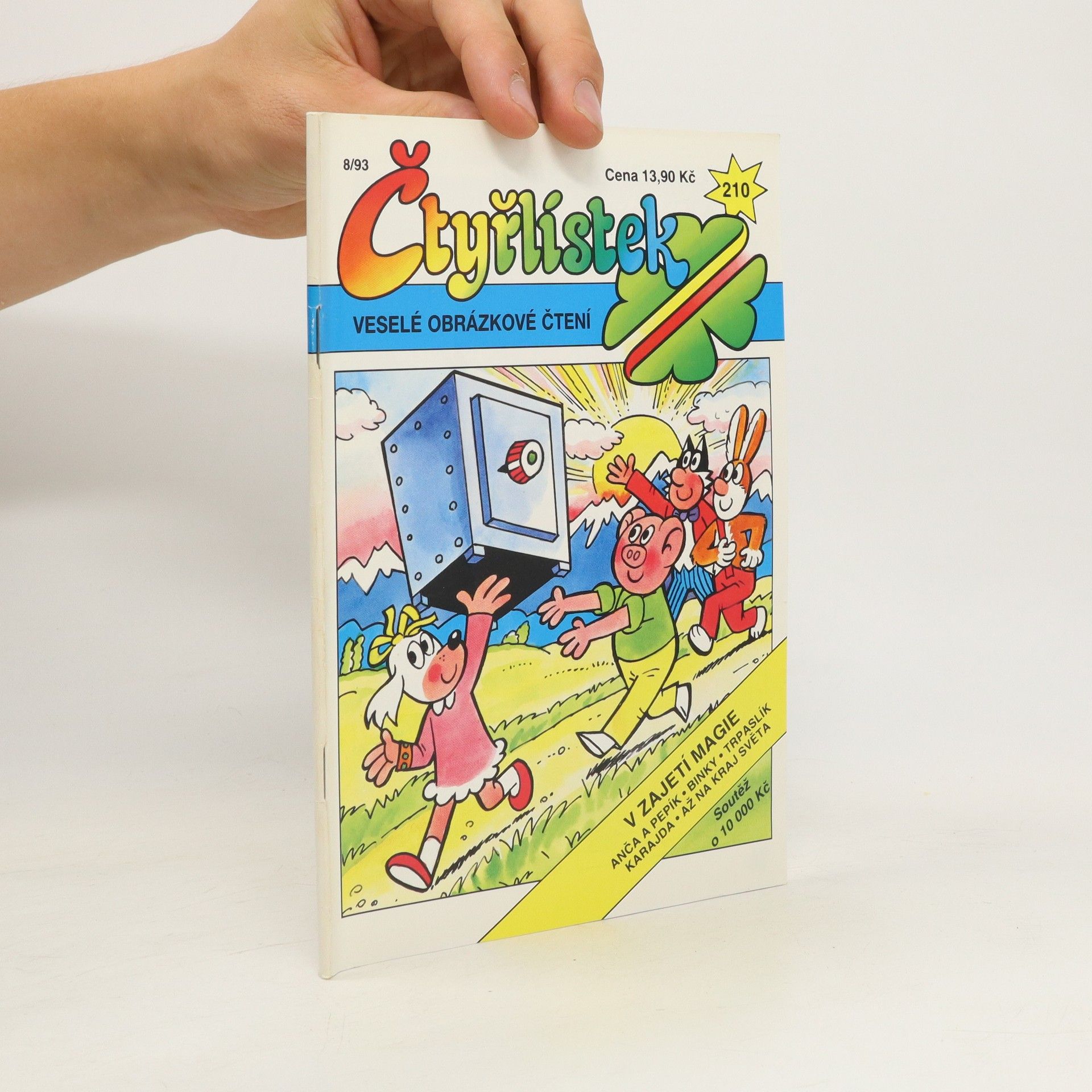 Kolektiv autorů Čtyřlístek 210, 8/1993