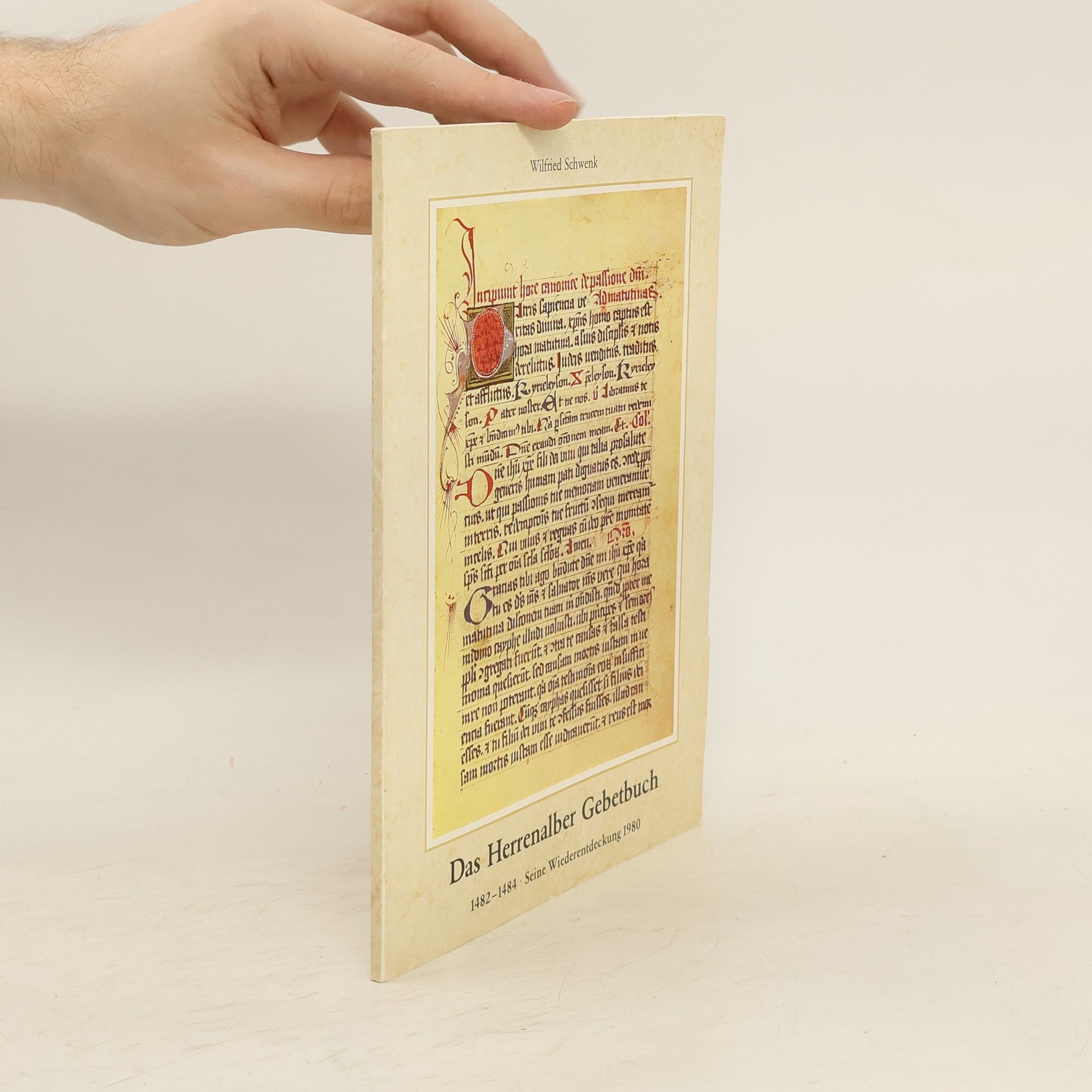 Wilfried Schwenk Das Herrenalber Gebetbuch 1482 - 1484