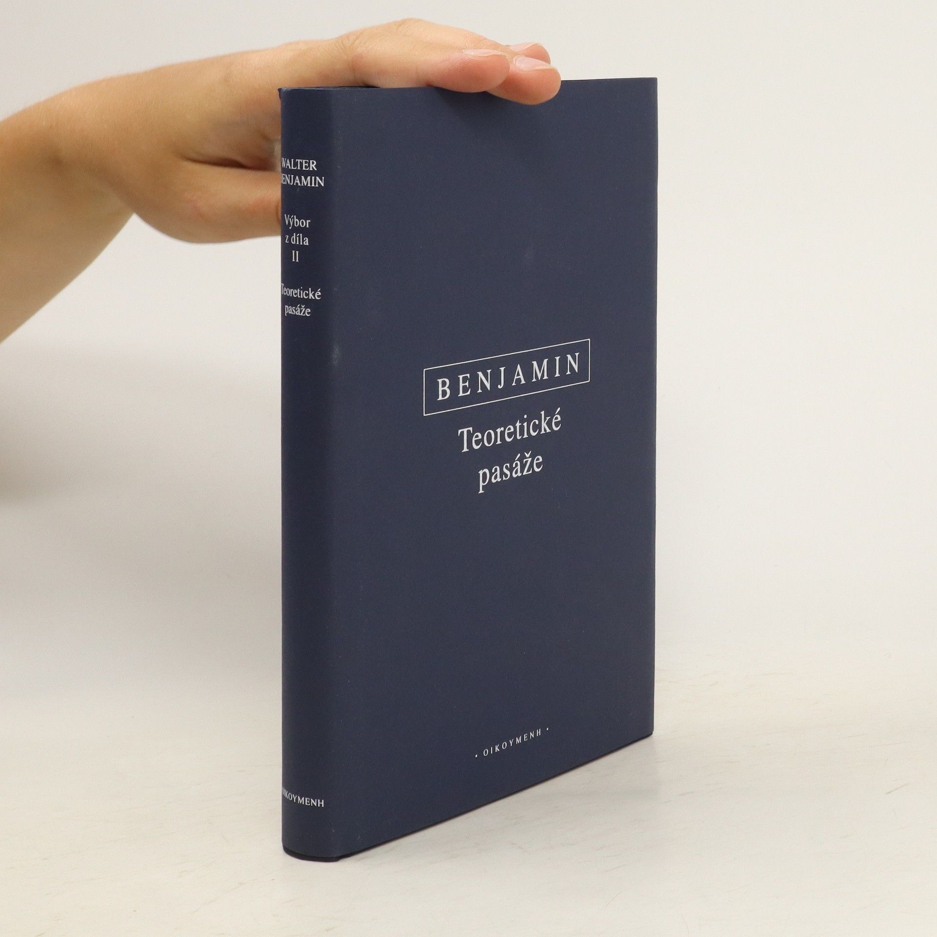 Walter Benjamin Teoretické pasáže