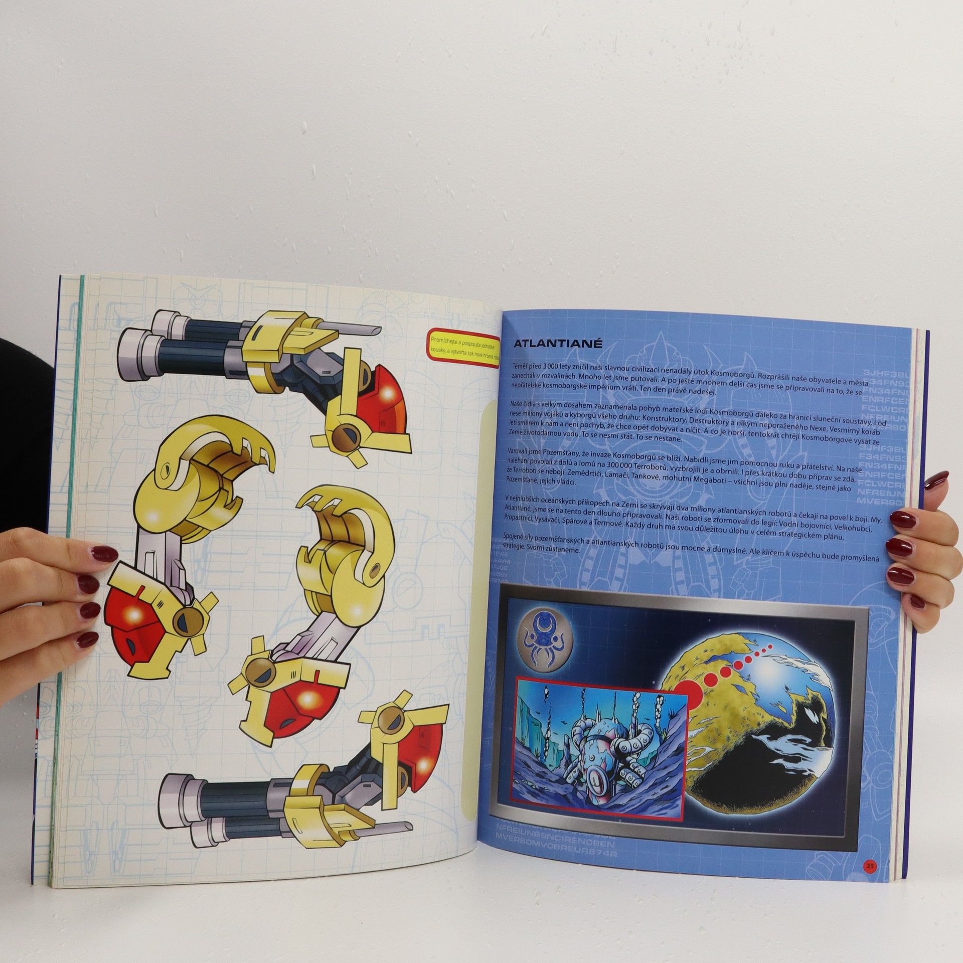 Various authors Roboti, strhující bitvy s úžasnými modely