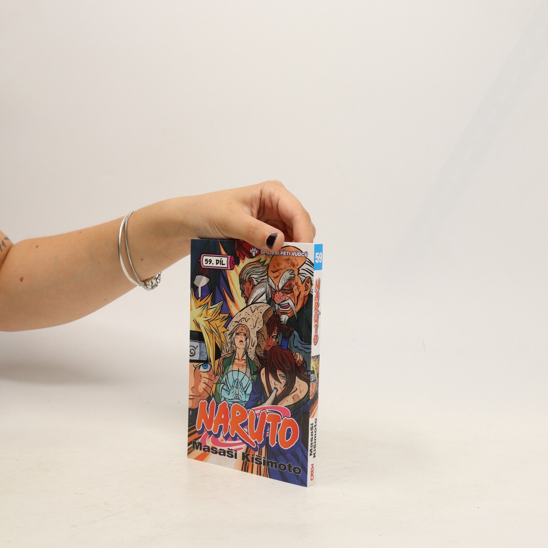 Masashi Kishimoto Naruto 59. díl - Spojení pěti vůdců