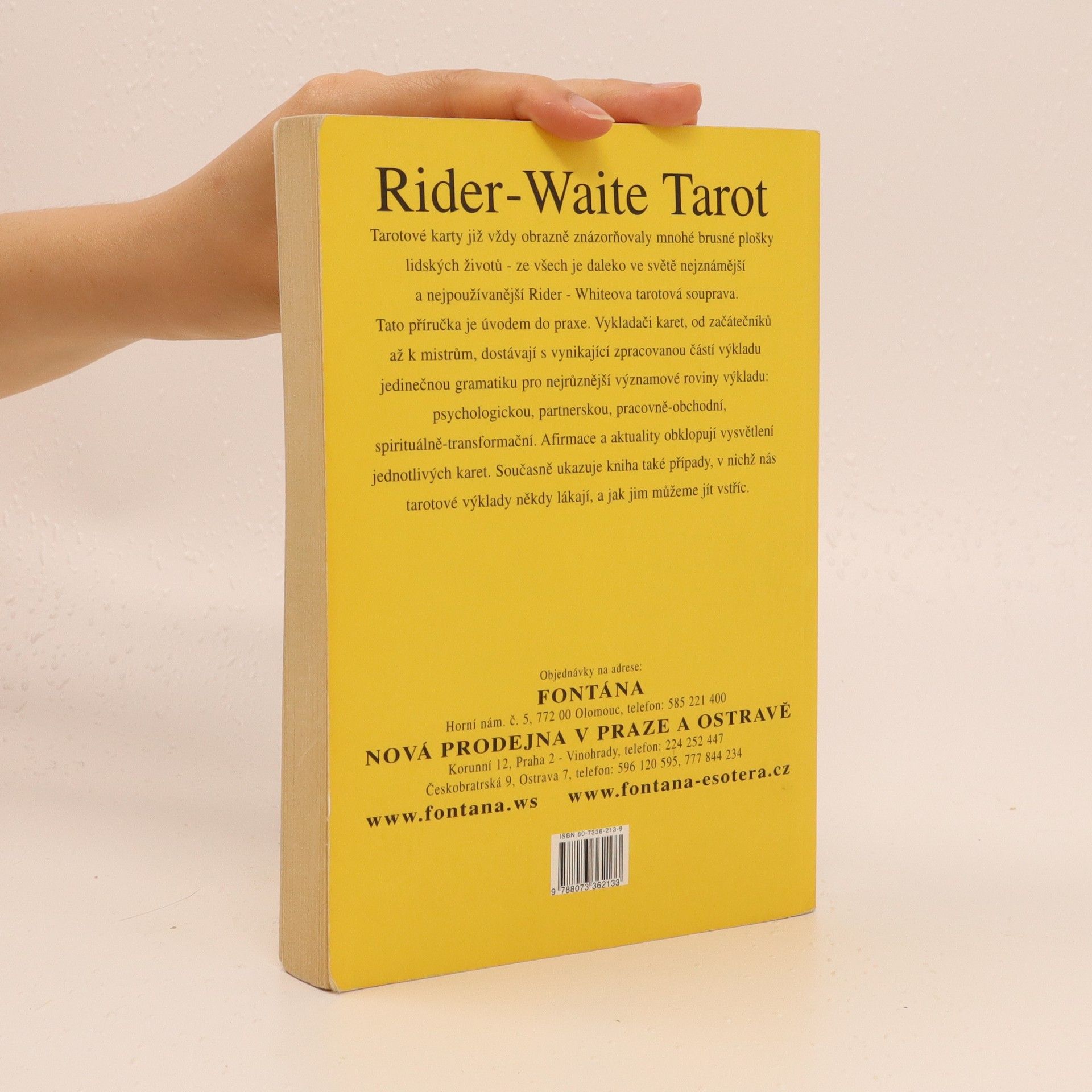 Peter Scho ber Paweska Rider-Waite tarot : tarot v praxi