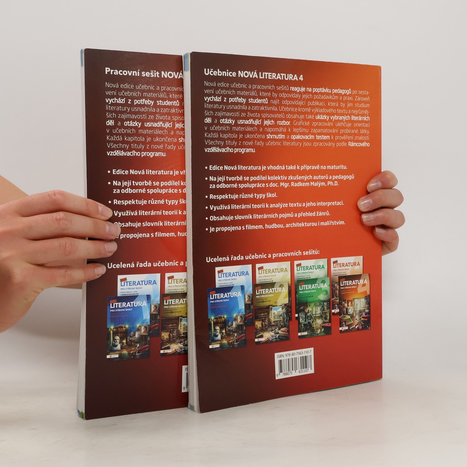 Collectif d'auteurs Nová literatura pro střední školy. Učebnice a pracovní sešit pro 4. ročník