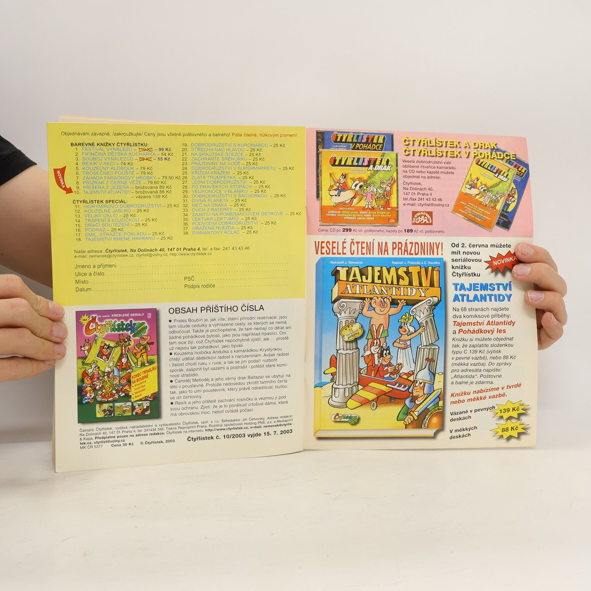 Autorenkollektiv Čtyřlístek 353. 9/2003